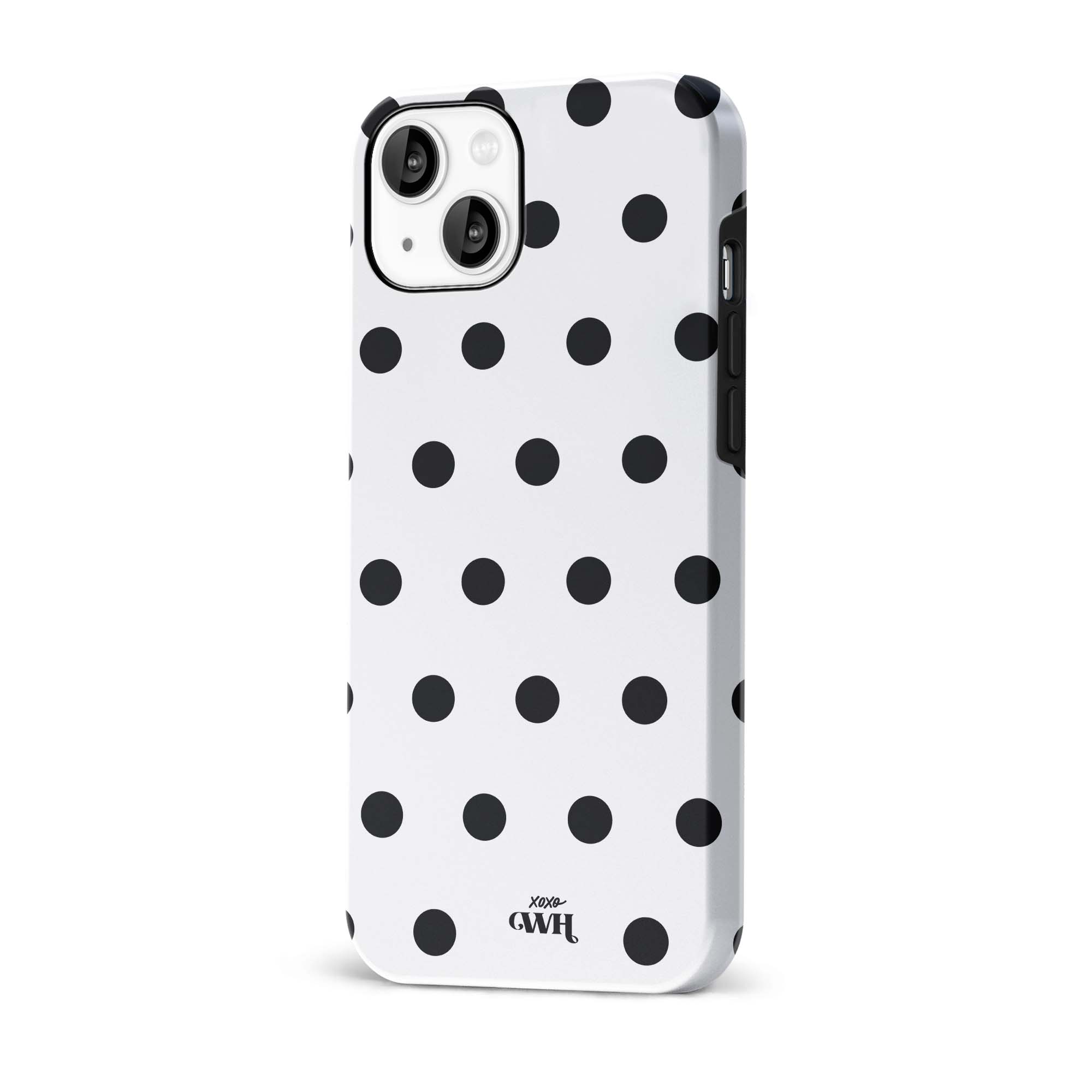 xoxo Wildhearts Polka Dots (White) - iPhone 13