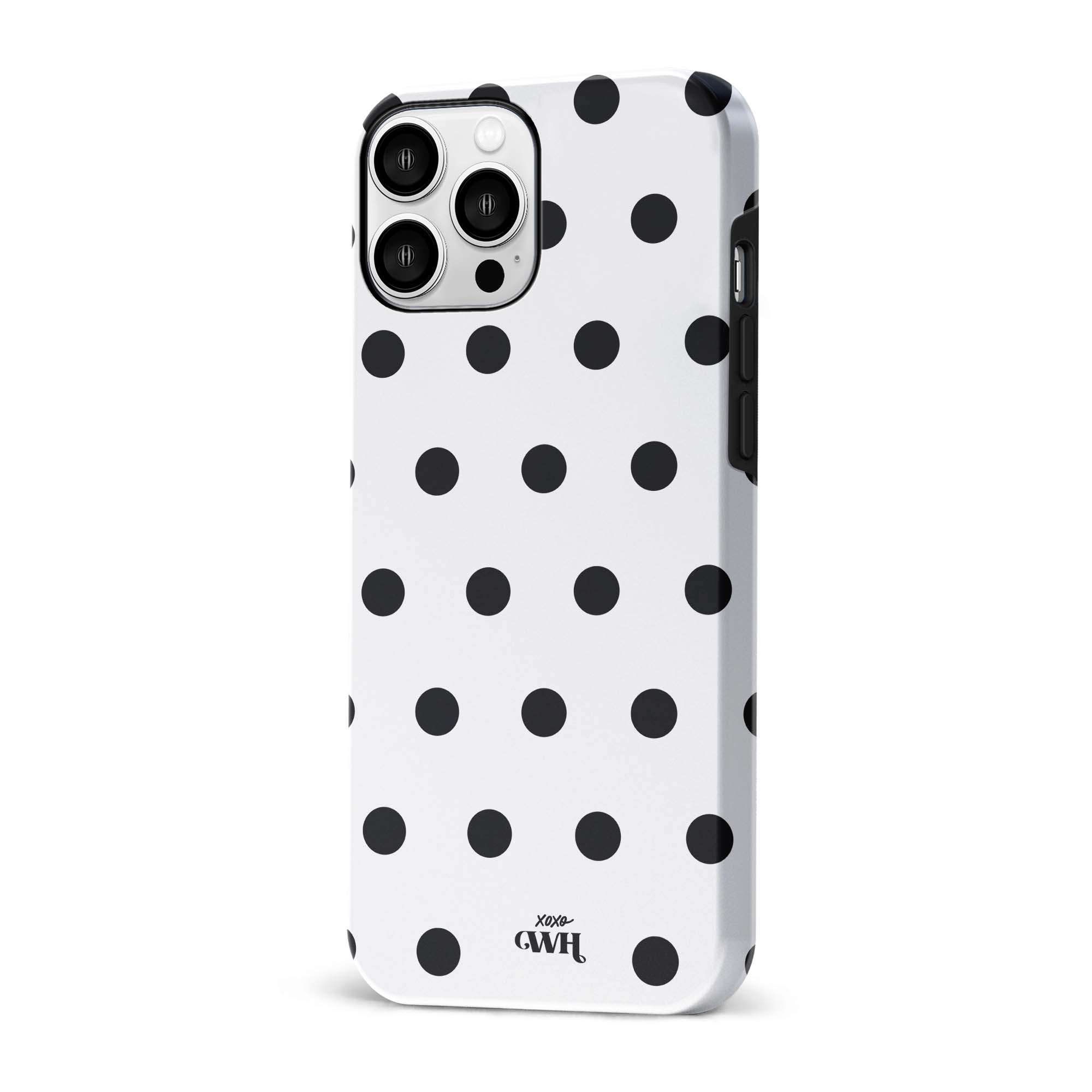 xoxo Wildhearts Polka Dots (White) - iPhone 13 Pro