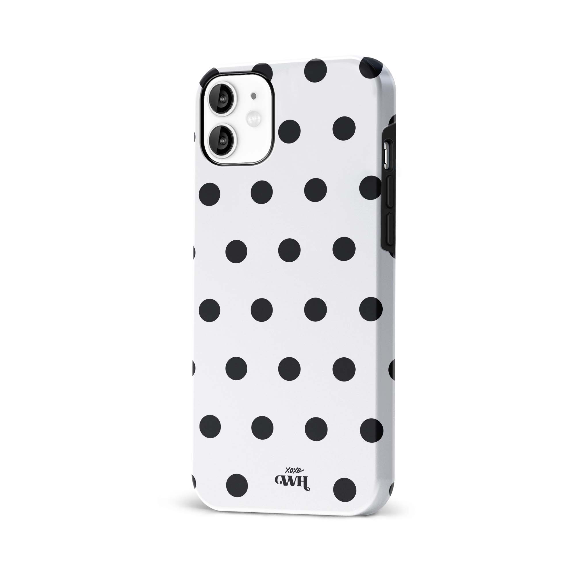 xoxo Wildhearts Polka Dots (White) - iPhone 11
