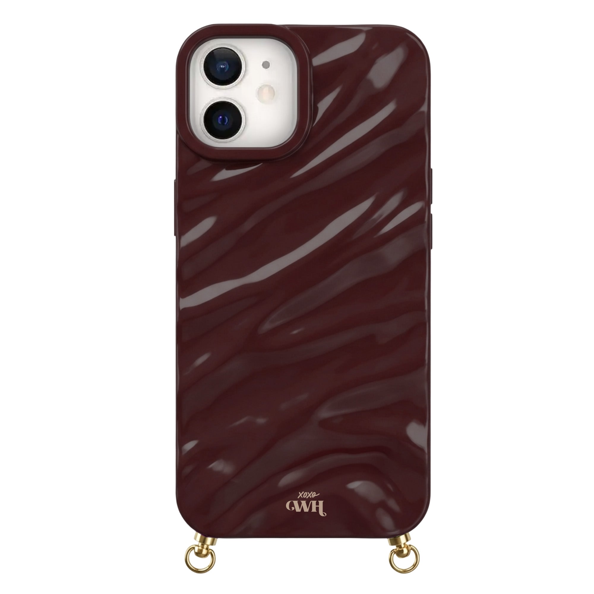 xoxo Wildhearts iPhone 11 - Glaze Cord Case (no cord) - Burgundy