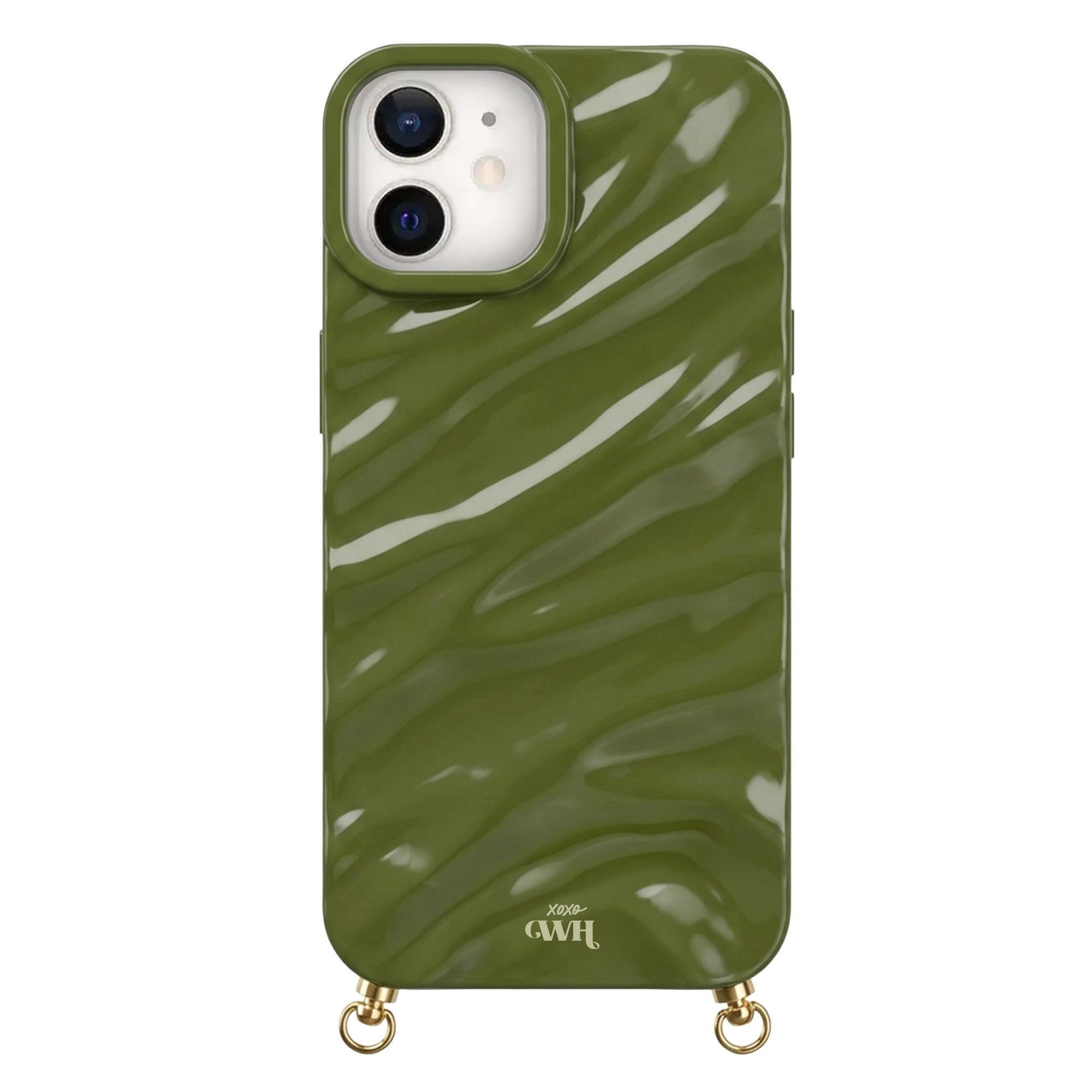 xoxo Wildhearts iPhone 11 - Glaze Cord Case (no cord) - Green
