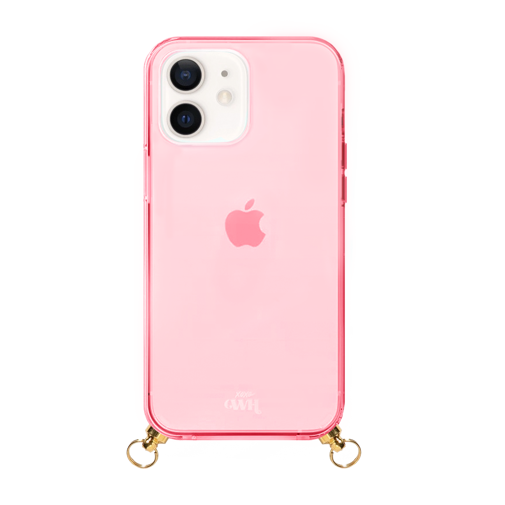 xoxo Wildhearts - Cord Case Pink - iPhone 12