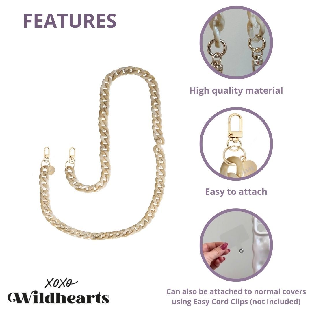 xoxo Wildhearts - Cream Latte – long