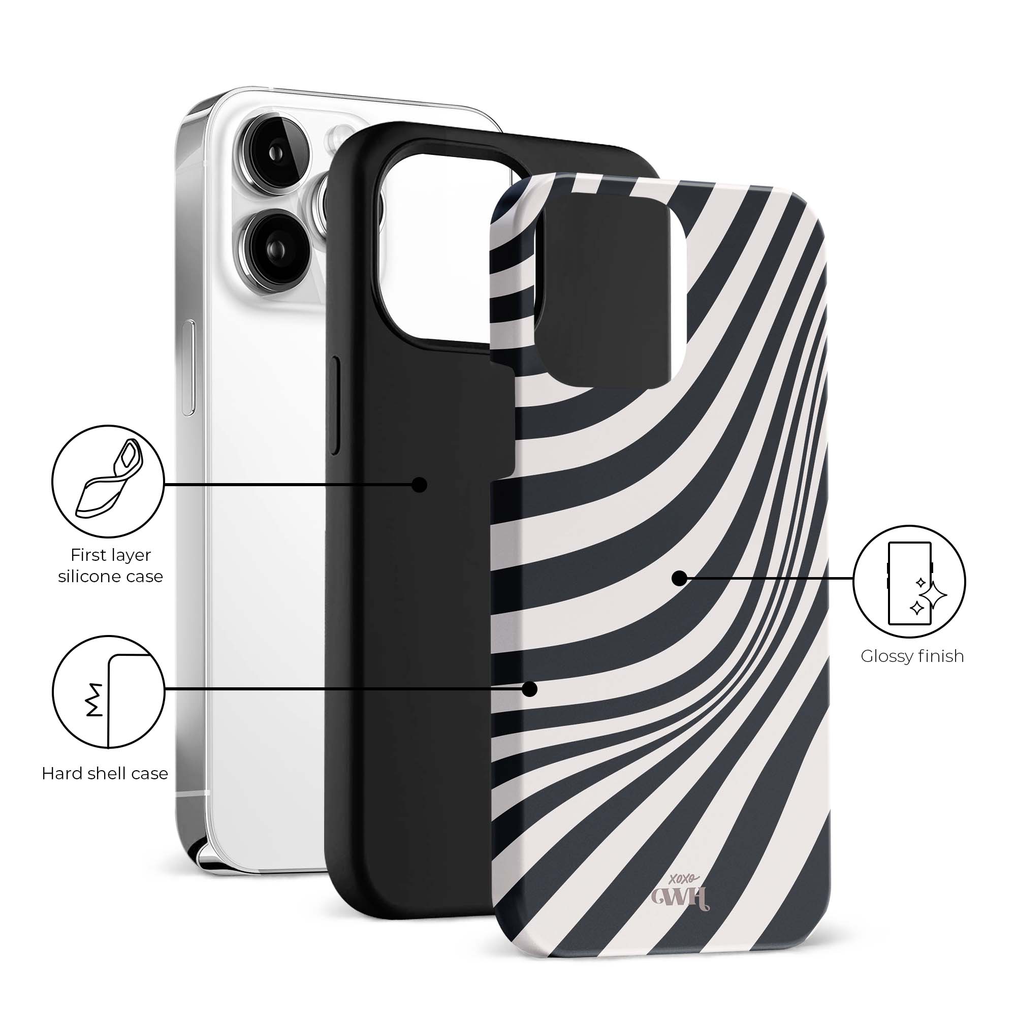 xoxo Wildhearts Optical Illusion MagSafe - iPhone 16 Pro Max