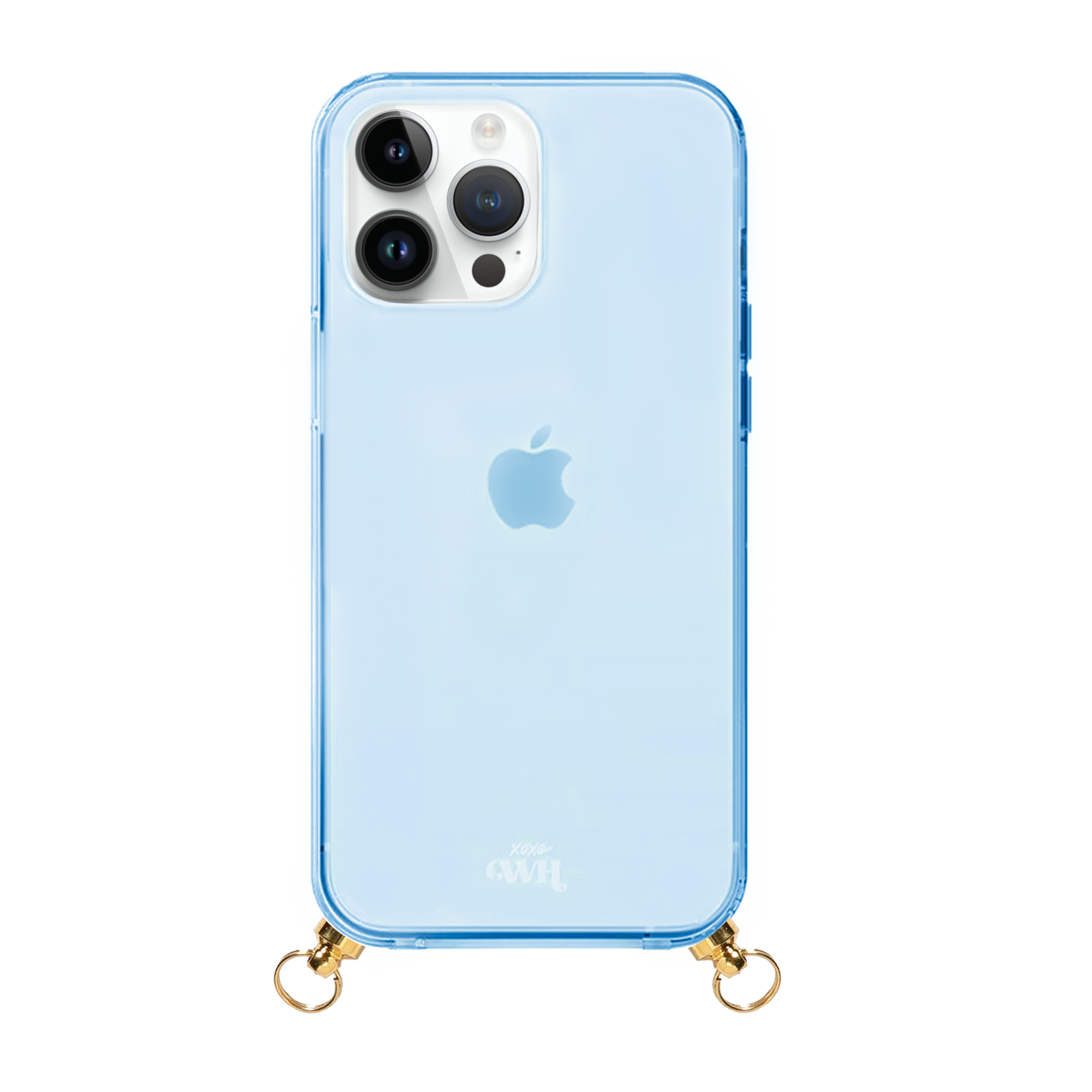 xoxo Wildhearts - Cord Case Blue - iPhone 14 Pro Max