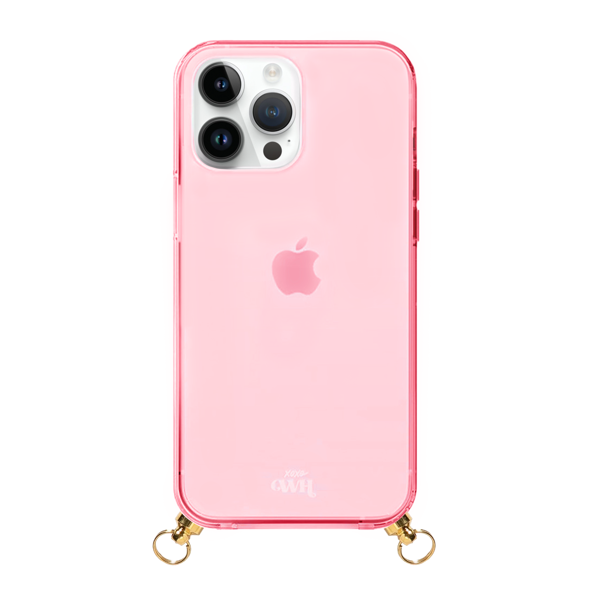 xoxo Wildhearts - Cord Case Pink - iPhone 14 Pro