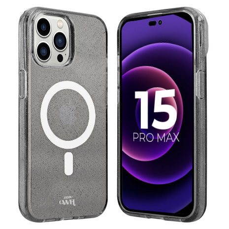 xoxo Wildhearts - Sparkle Away Black MagSafe - iPhone 15 Pro Max