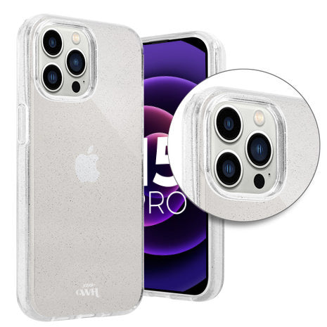 xoxo Wildhearts - Sparkle Away Transparent - iPhone 15 Pro