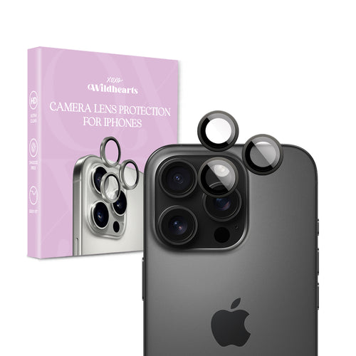 xoxo Wildhearts iPhone 16 Pro Max - Tempered Glass Camera Lens Protection