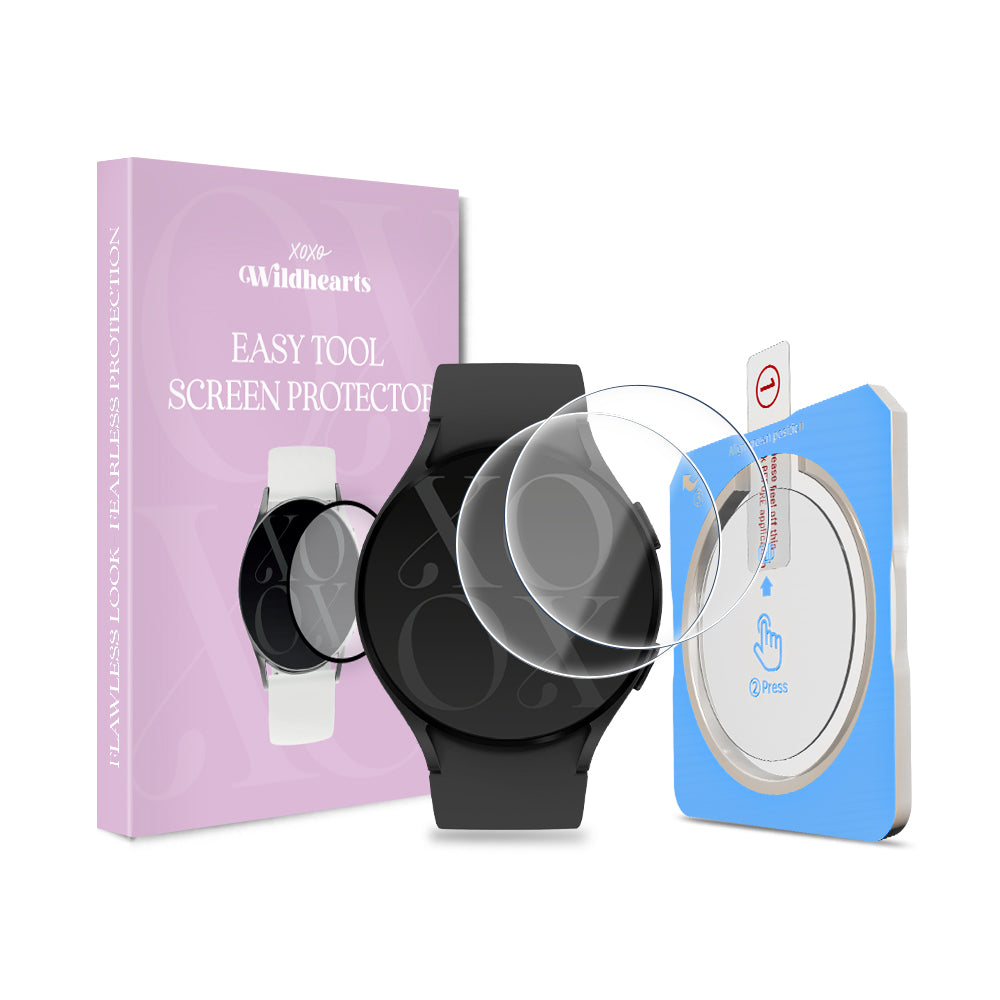 xoxo Wildhearts Samsung Galaxy Watch 5 - 44mm screenprotector one-click tool (glas)