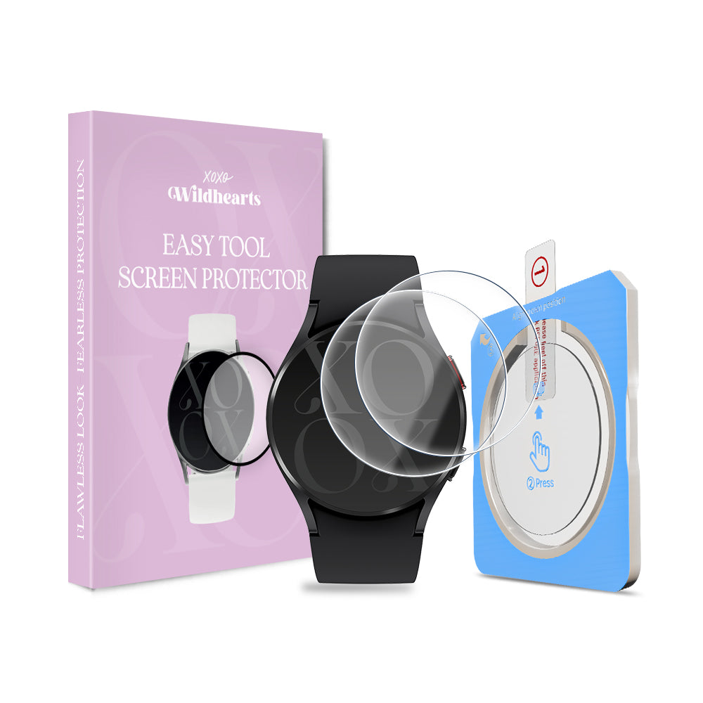 xoxo Wildhearts Samsung Galaxy Watch 4 - 40mm screenprotector one-click tool (glas)