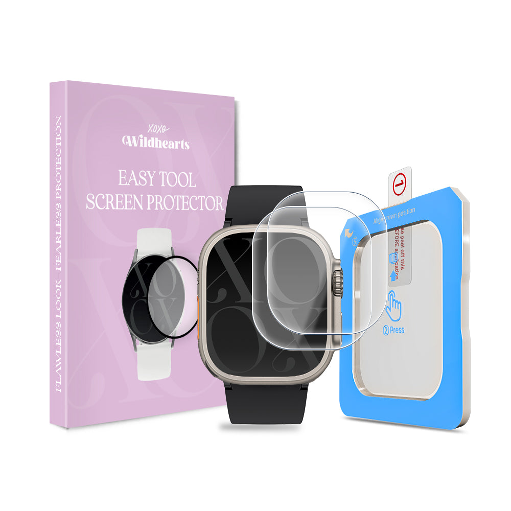 xoxo Wildhearts Apple Watch Ultra screenprotector one-click tool (glas)