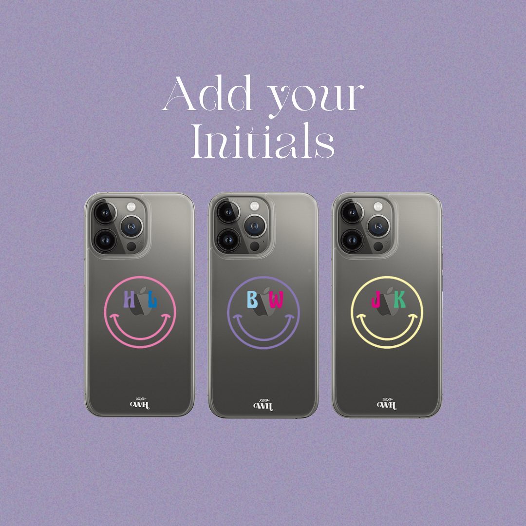 xoxo Wildhearts iPhone 17 Air - Personalized Smile Case