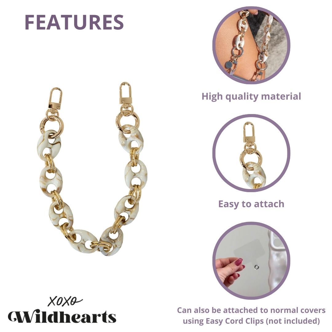 xoxo Wildhearts - Marble Creme - Short