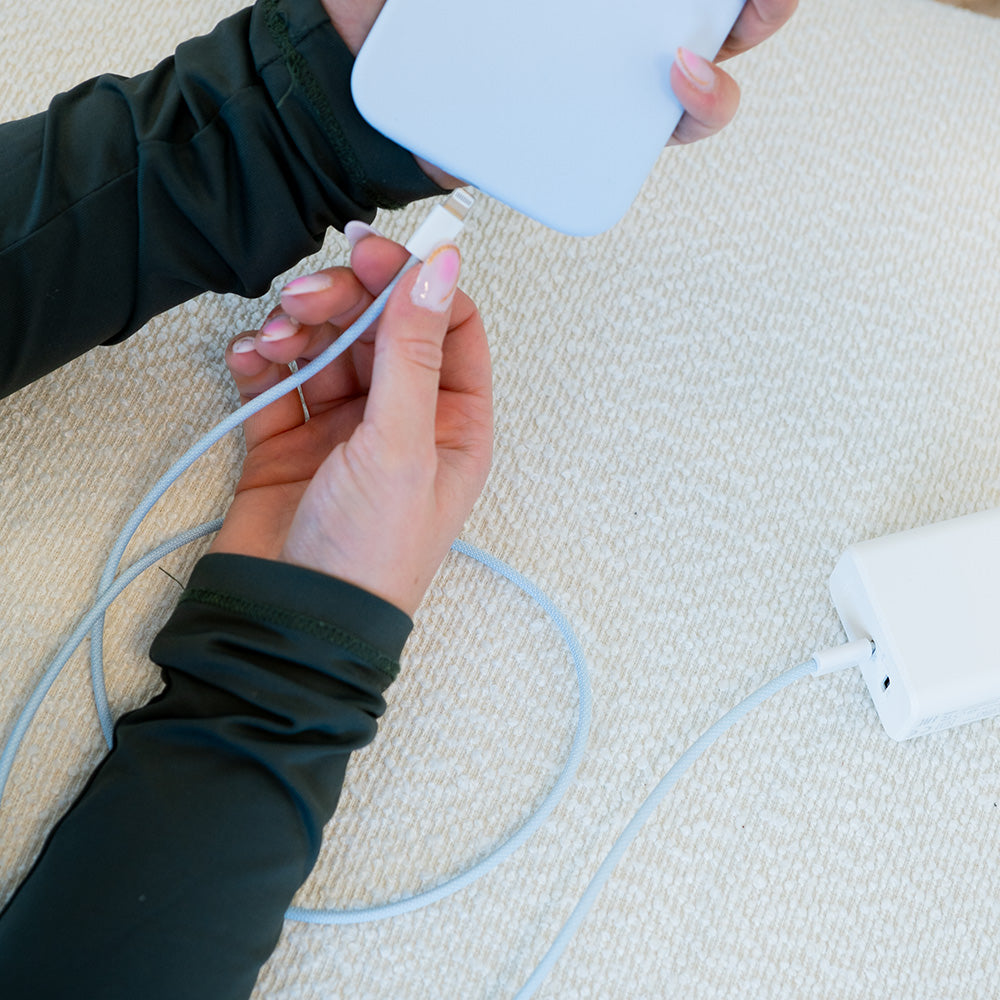 xoxo Wildhearts - USB-C to Lightning cable - 1 Meter (blue)