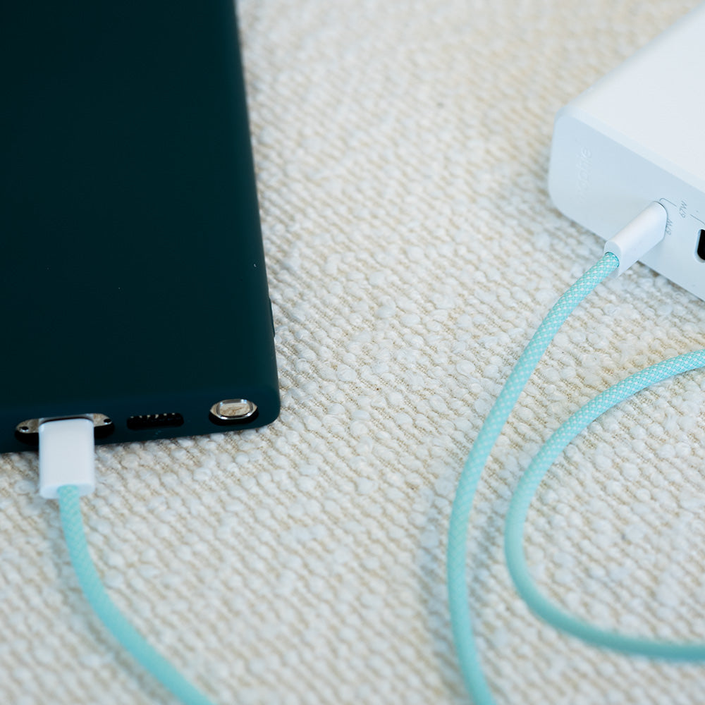 xoxo Wildhearts - USB-C to USB-C cable - 1 Meter (green)