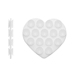 xoxo Wildhearts Stick On Me Heart (Double-sided) - White