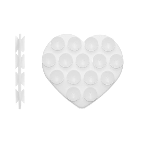 xoxo Wildhearts Stick On Me Heart (Double-sided) - White