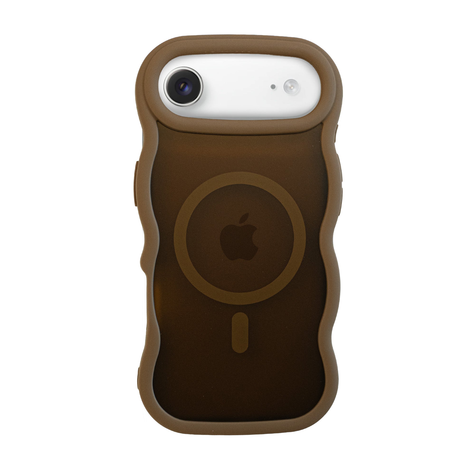 xoxo Wildhearts Matte Wavy Case MagSafe Brown - iPhone 17 Air