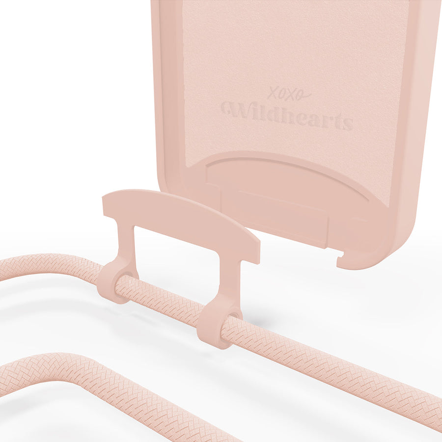 iPhone 15 Pro - Lovely Pink Cord Case