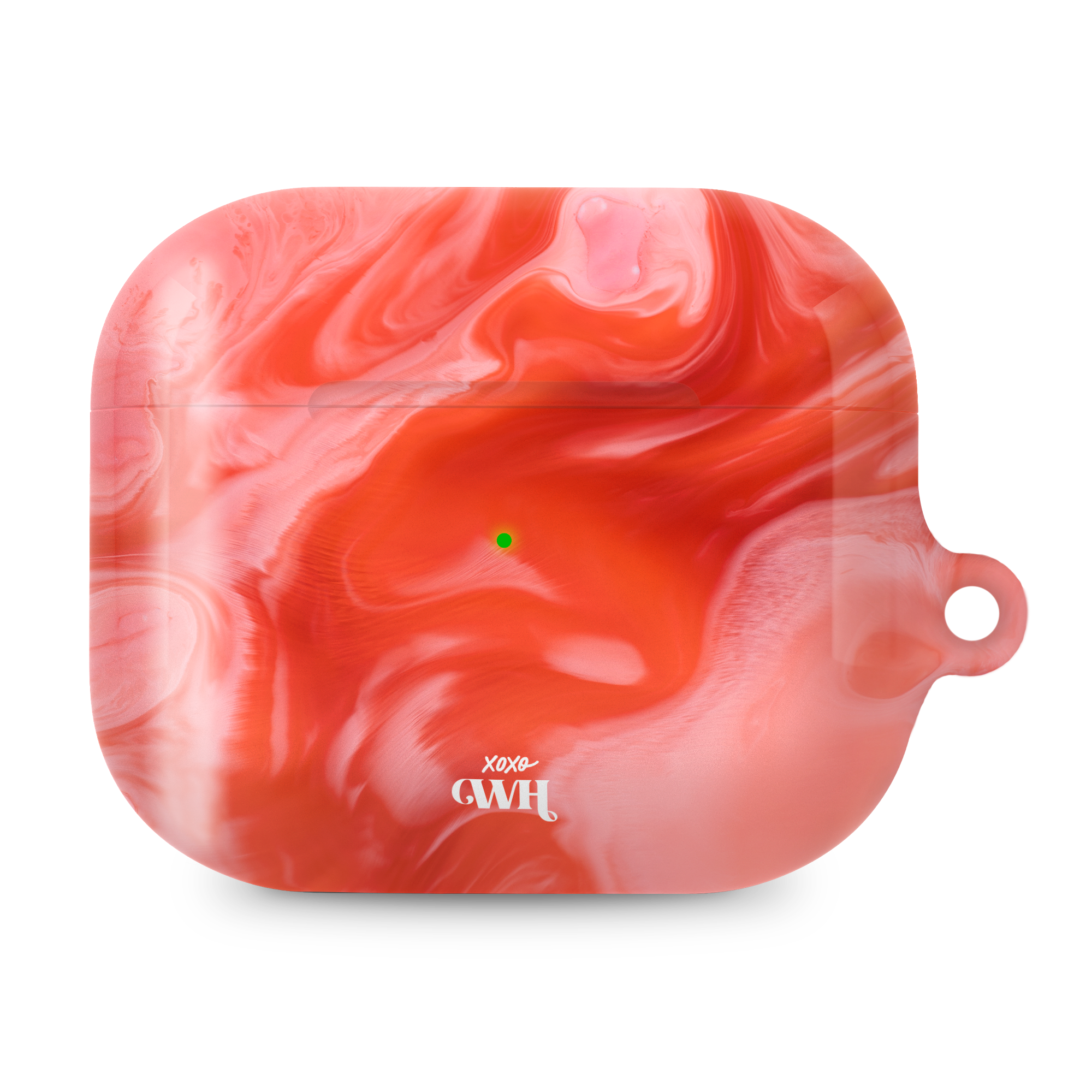 xoxo Wildhearts - AirPods Pro 2 - Marble Red Lips