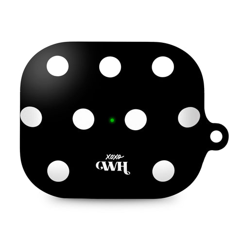 xoxo Wildhearts AirPods Pro - Polka Dots (Black)