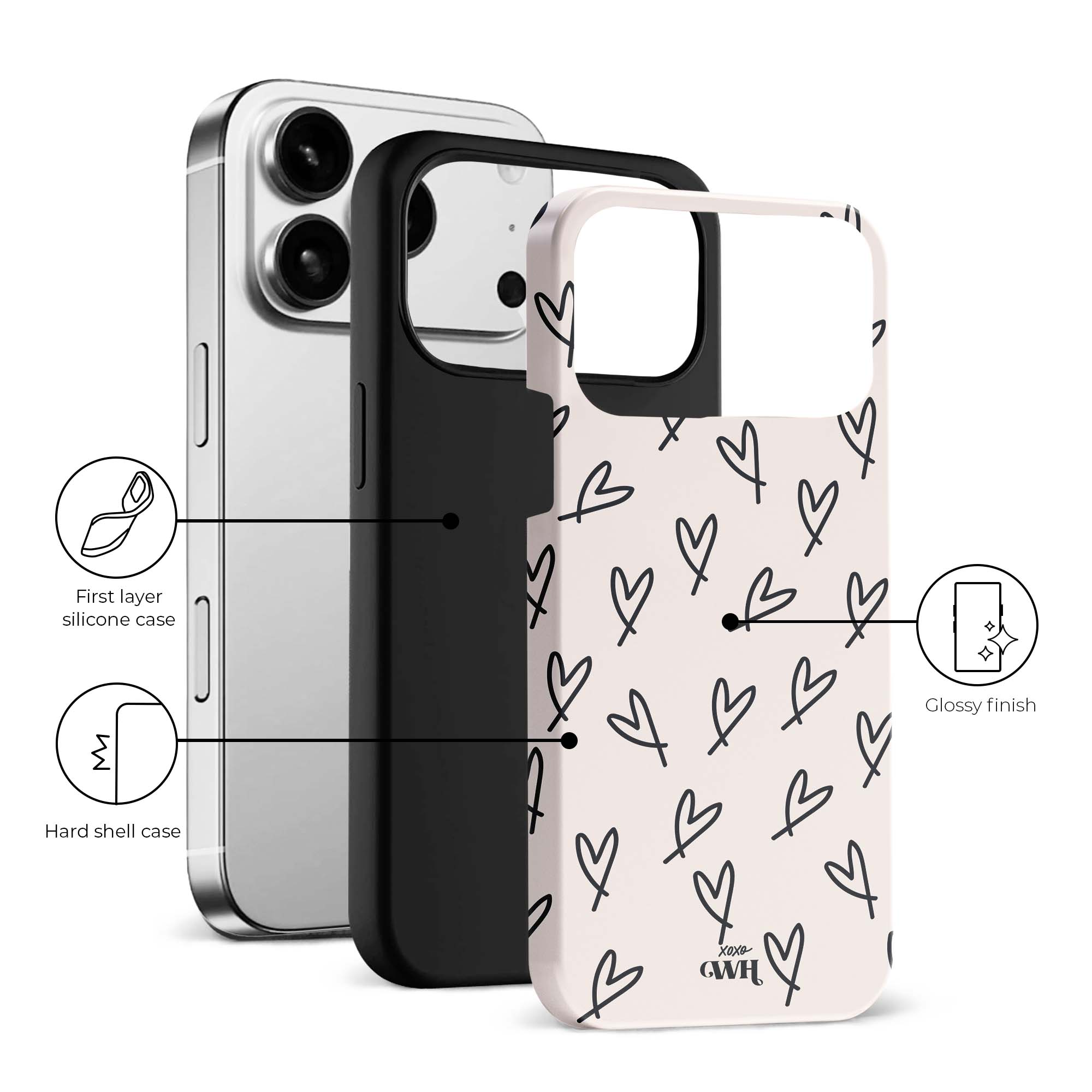 xoxo Wildhearts All Yours MagSafe - Double Layer - iPhone 17 Pro Max