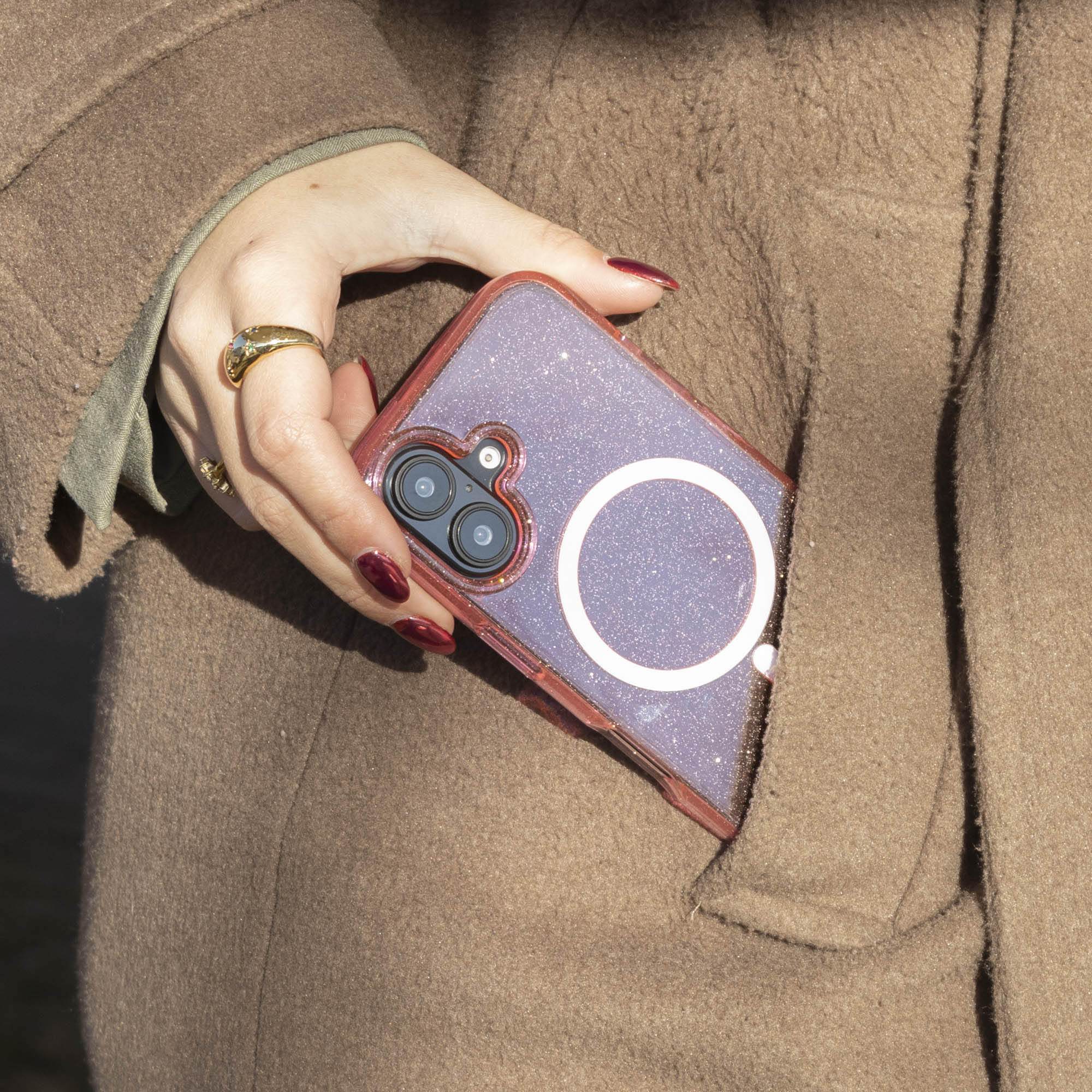 xoxo Wildhearts - Sparkle Away Pink MagSafe - iPhone 17 Air