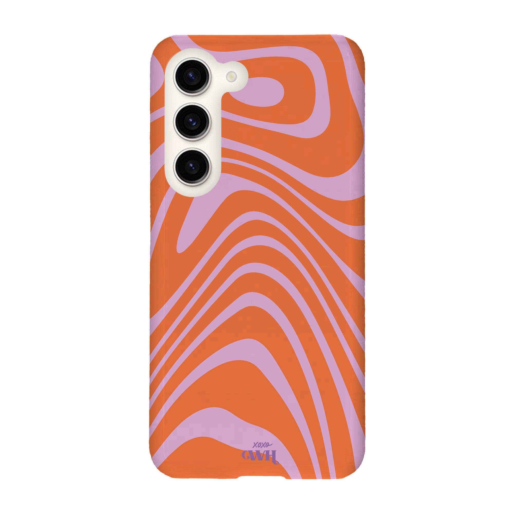 xoxo Wildhearts Boogie Wonderland Orange - Single Layer - Samsung Galaxy S25