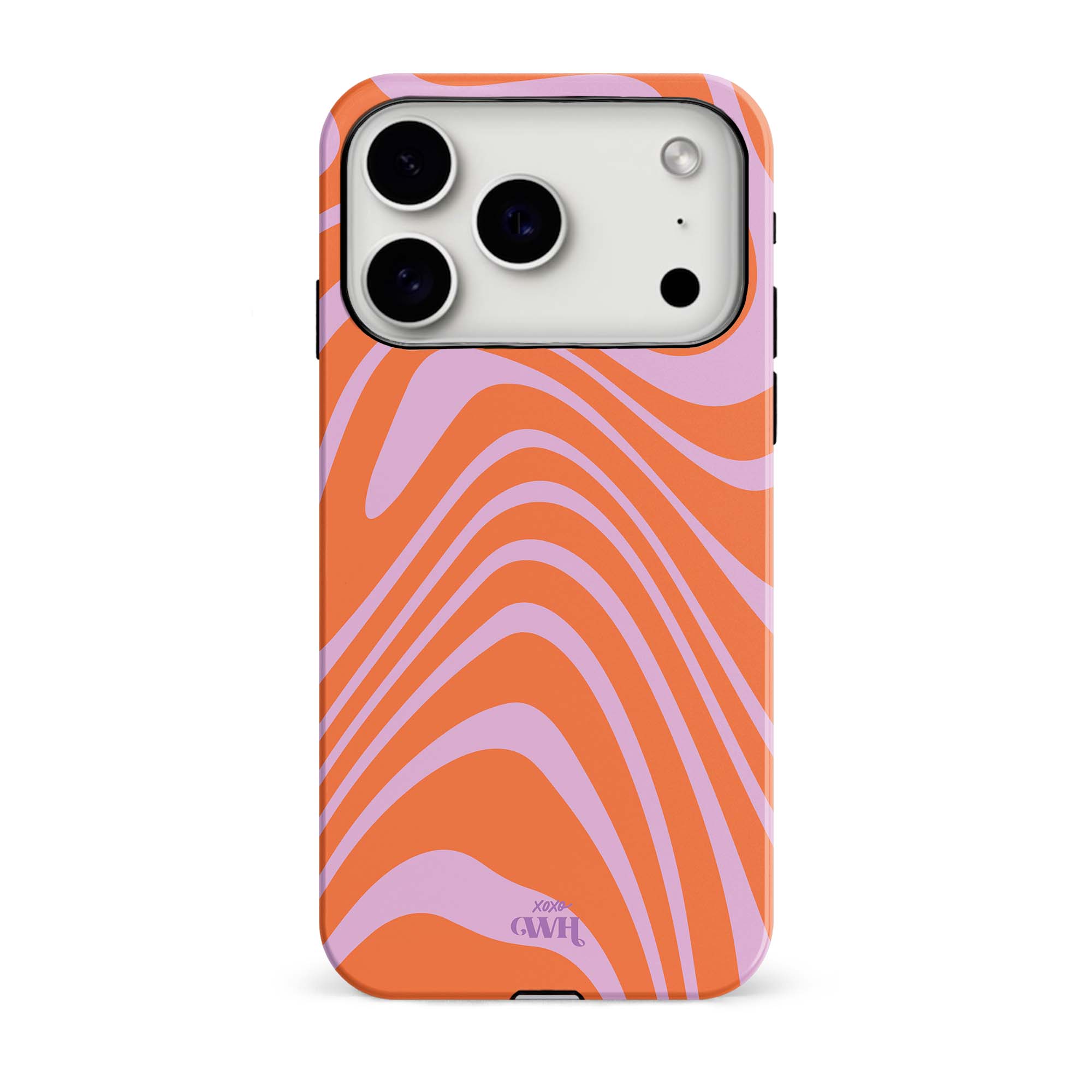 xoxo Wildhearts Boogie Wonderland Orange MagSafe - Double Layer - iPhone 17 Pro Max