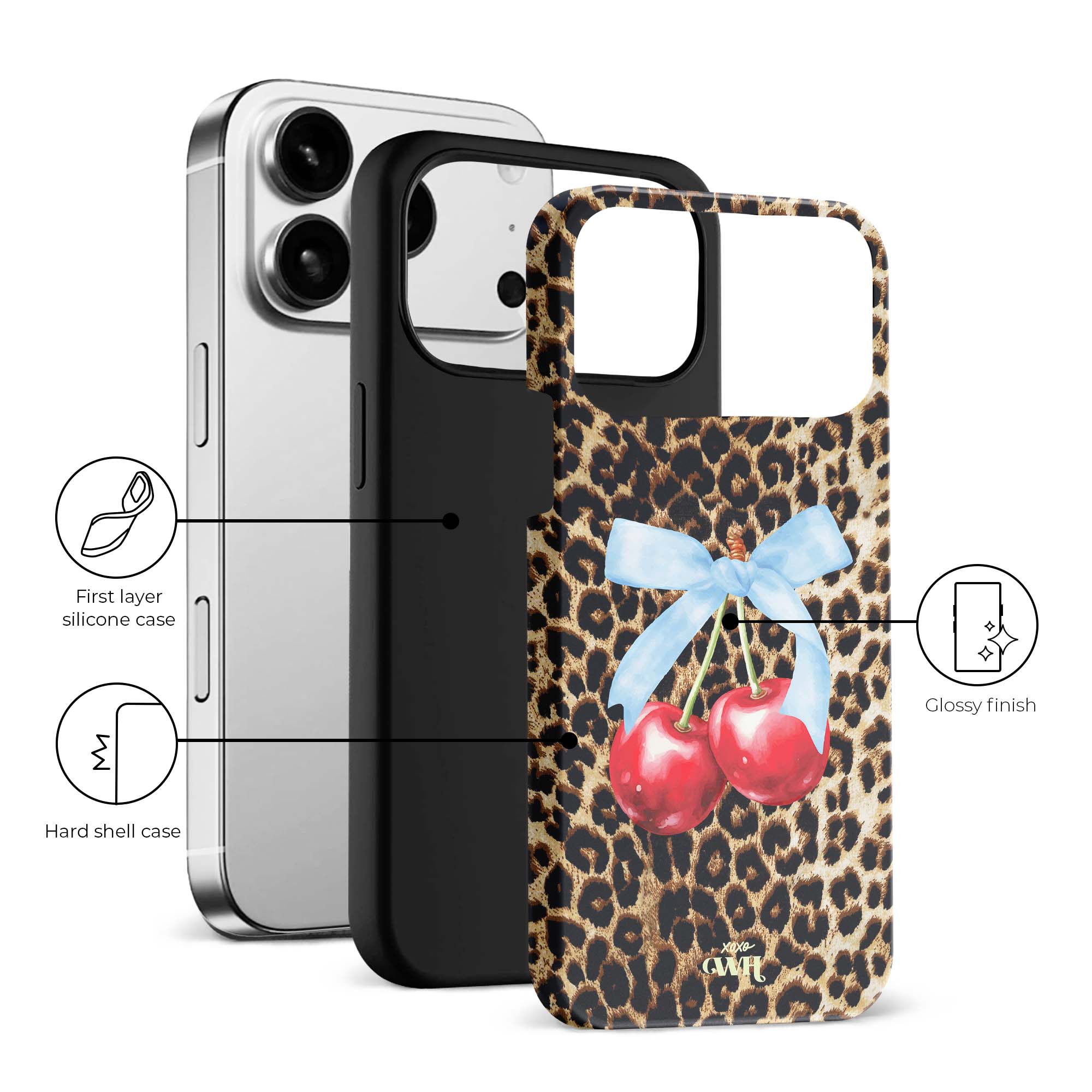 xoxo Wildhearts Cherry Wild - iPhone 17 Pro Max