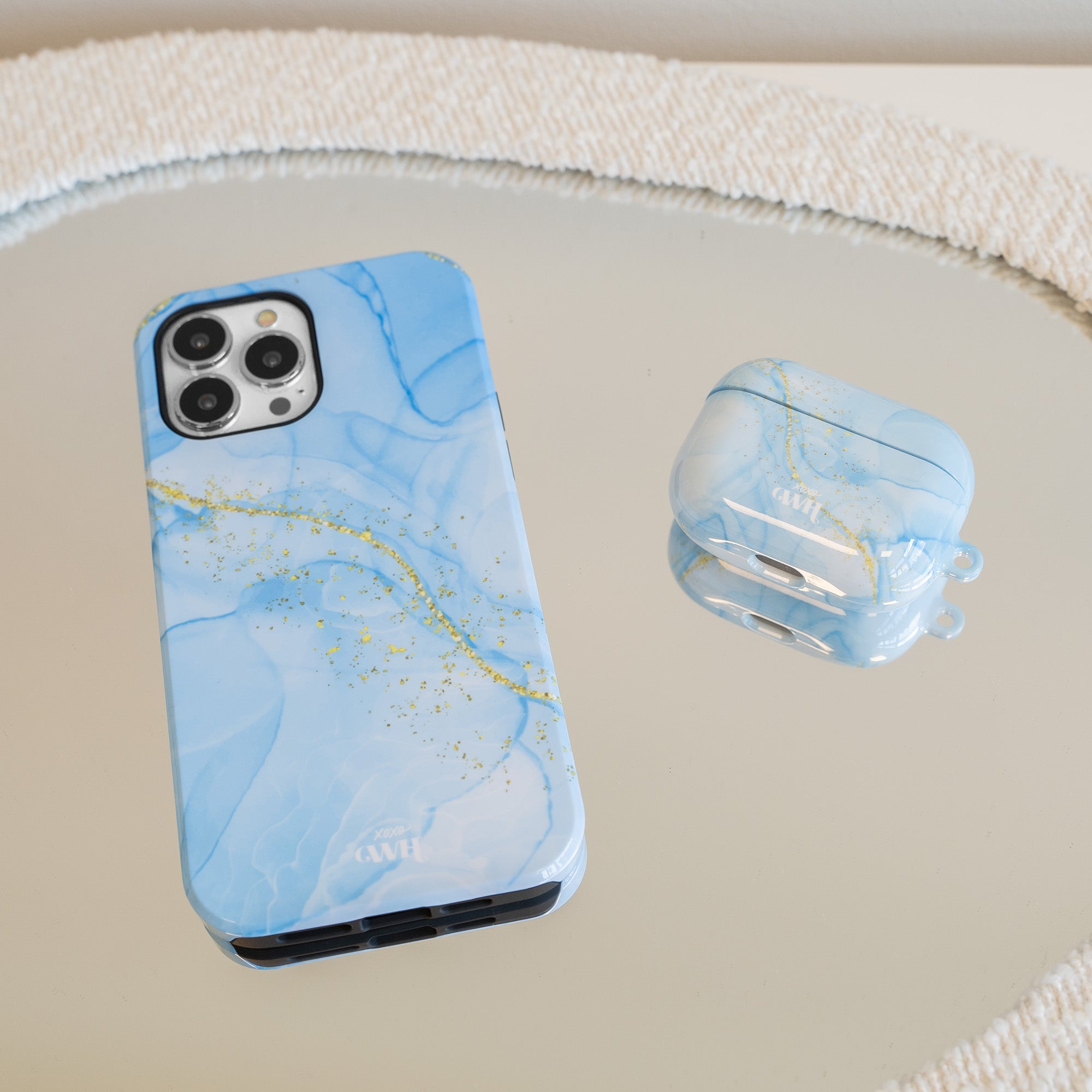 xoxo Wildhearts - AirPods Pro 2 - Marble Blue
