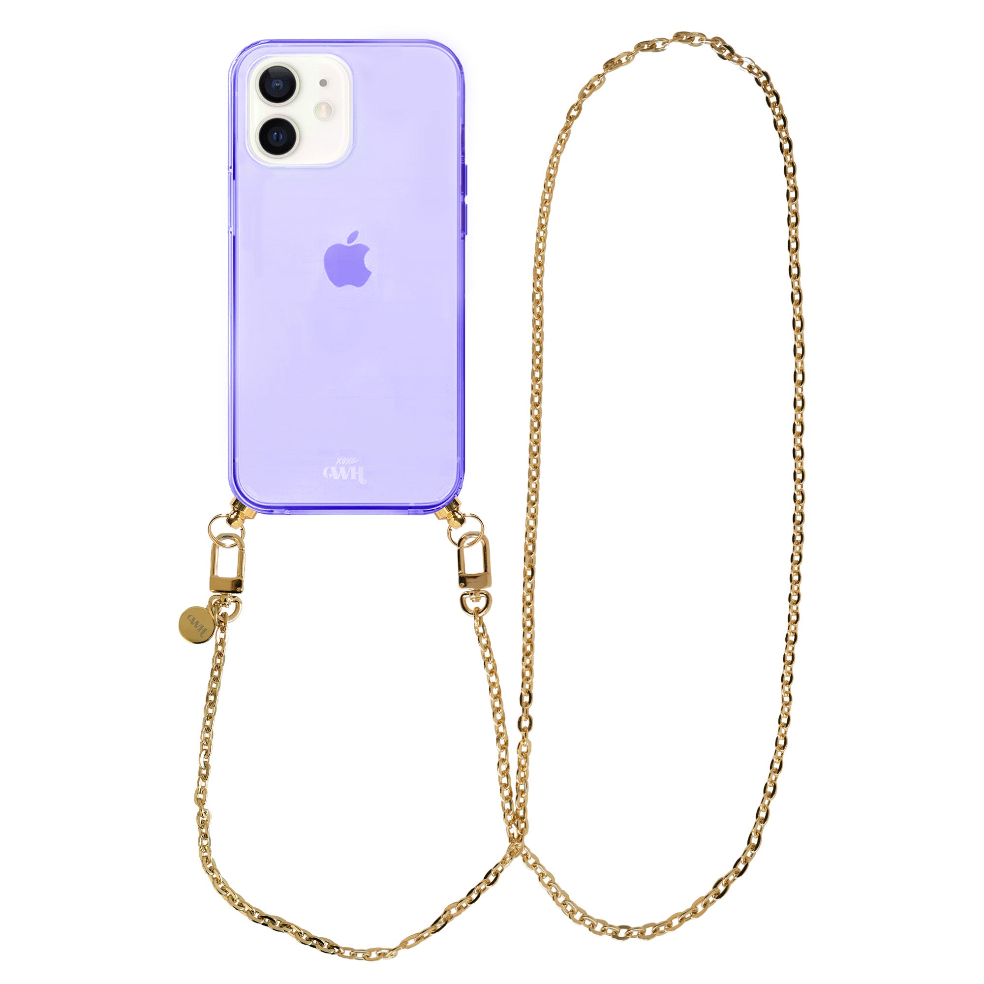 xoxo Wildhearts - iPhone 12 - Dreamy Cord Case Purple - Long Cord