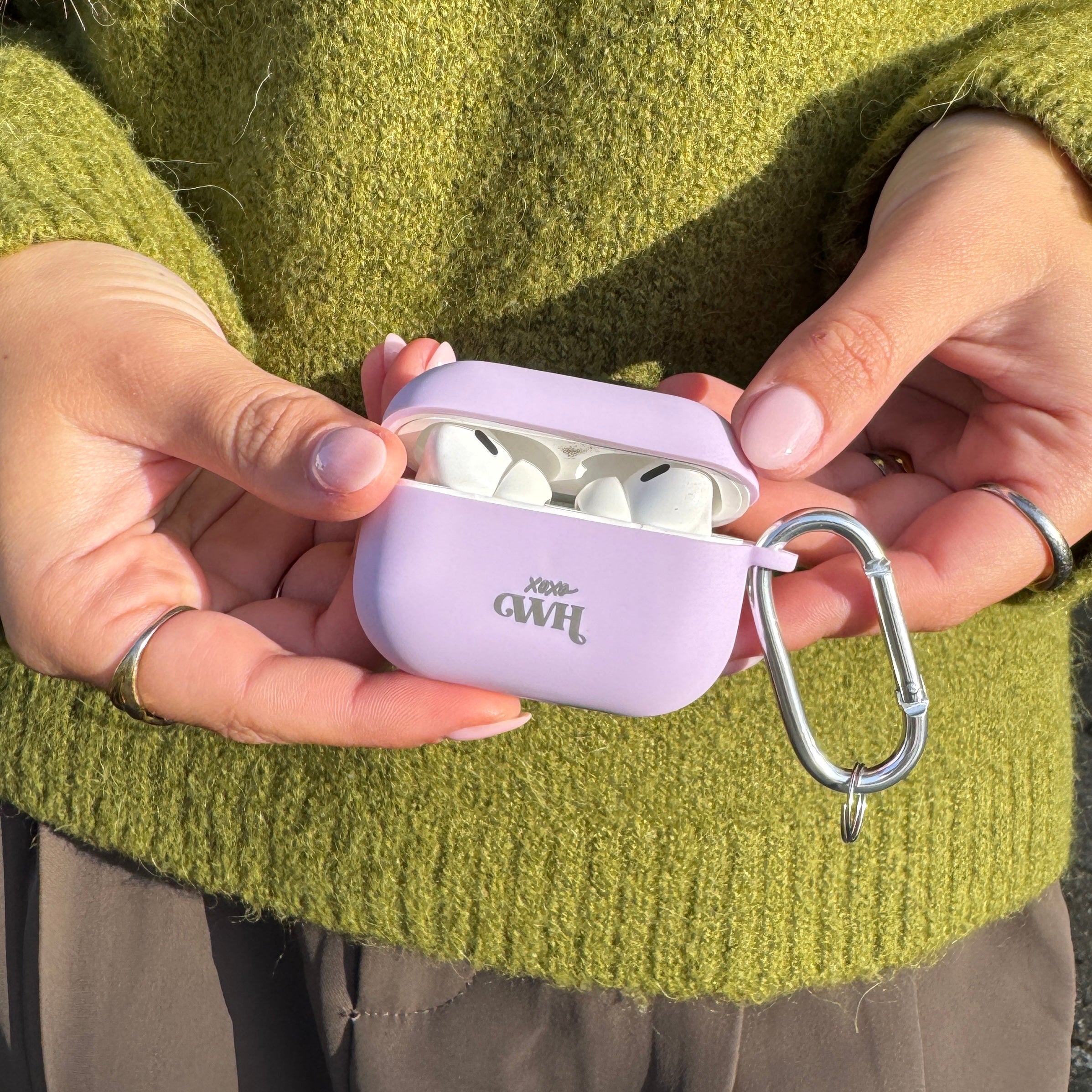 xoxo Wildhearts AirPods Pro - Silicone Case (Purple)