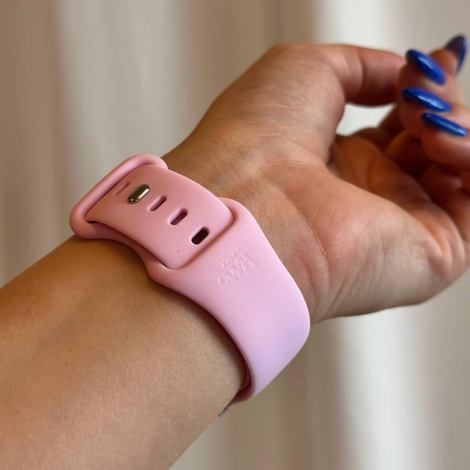 xoxo Wildhearts - Siliconen (20mm) bandje roze