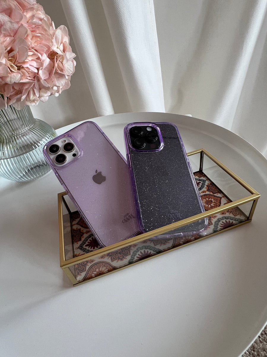 Sparkle Away Purple - iPhone 14 Plus