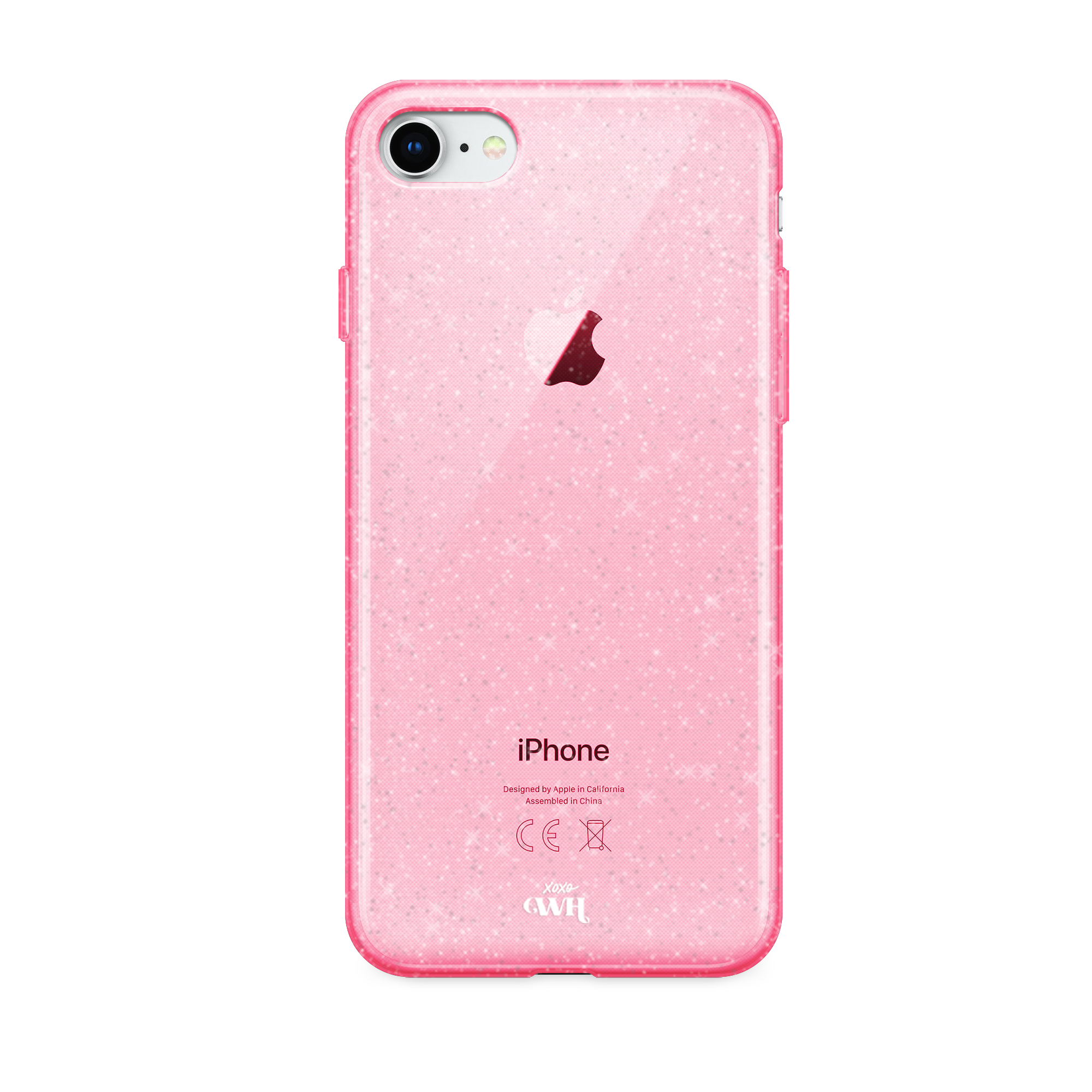 xoxo Wildhearts - Sparkle Away Pink Personalized - iPhone 7/8/SE