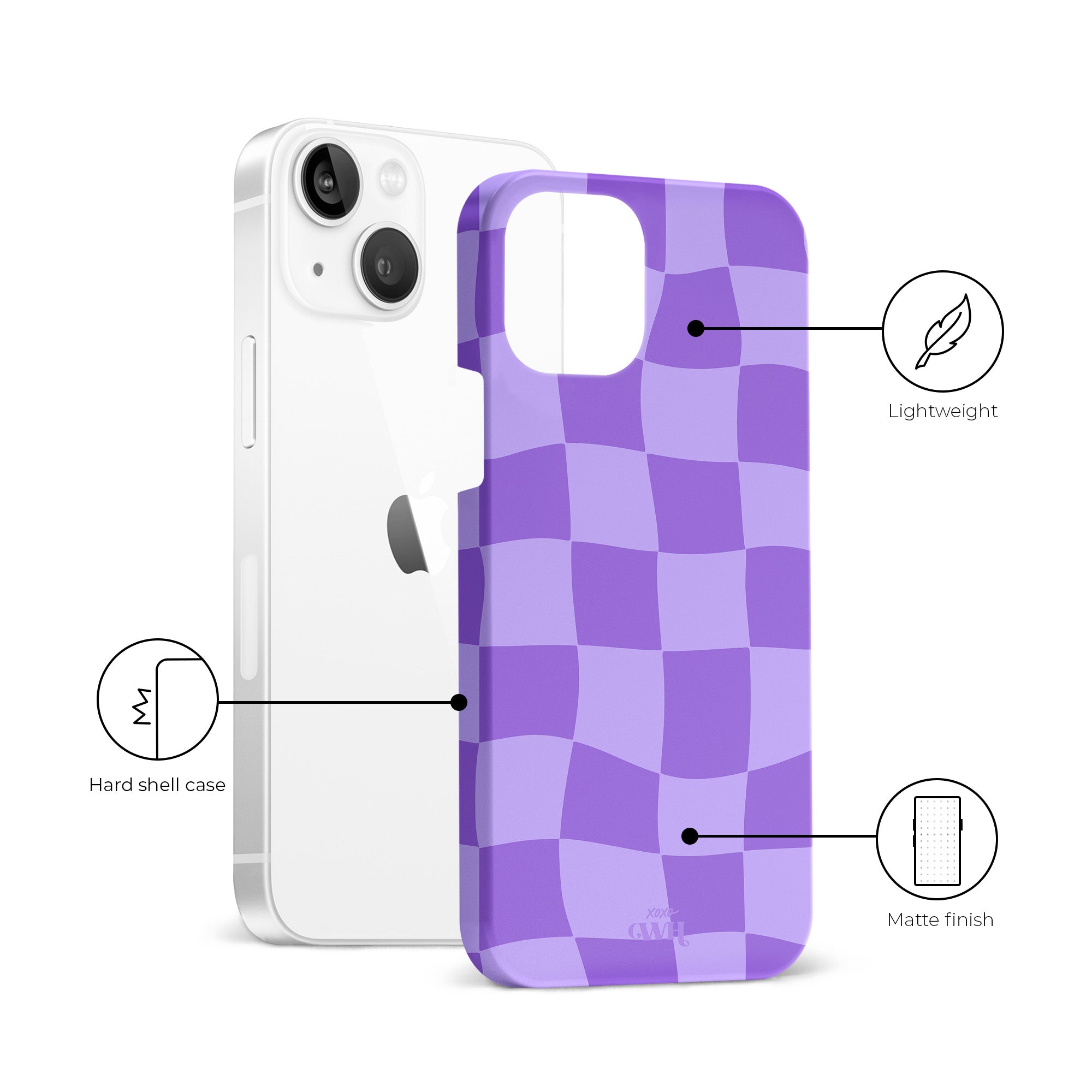 xoxo Wildhearts - Violet Vibes - iPhone 13