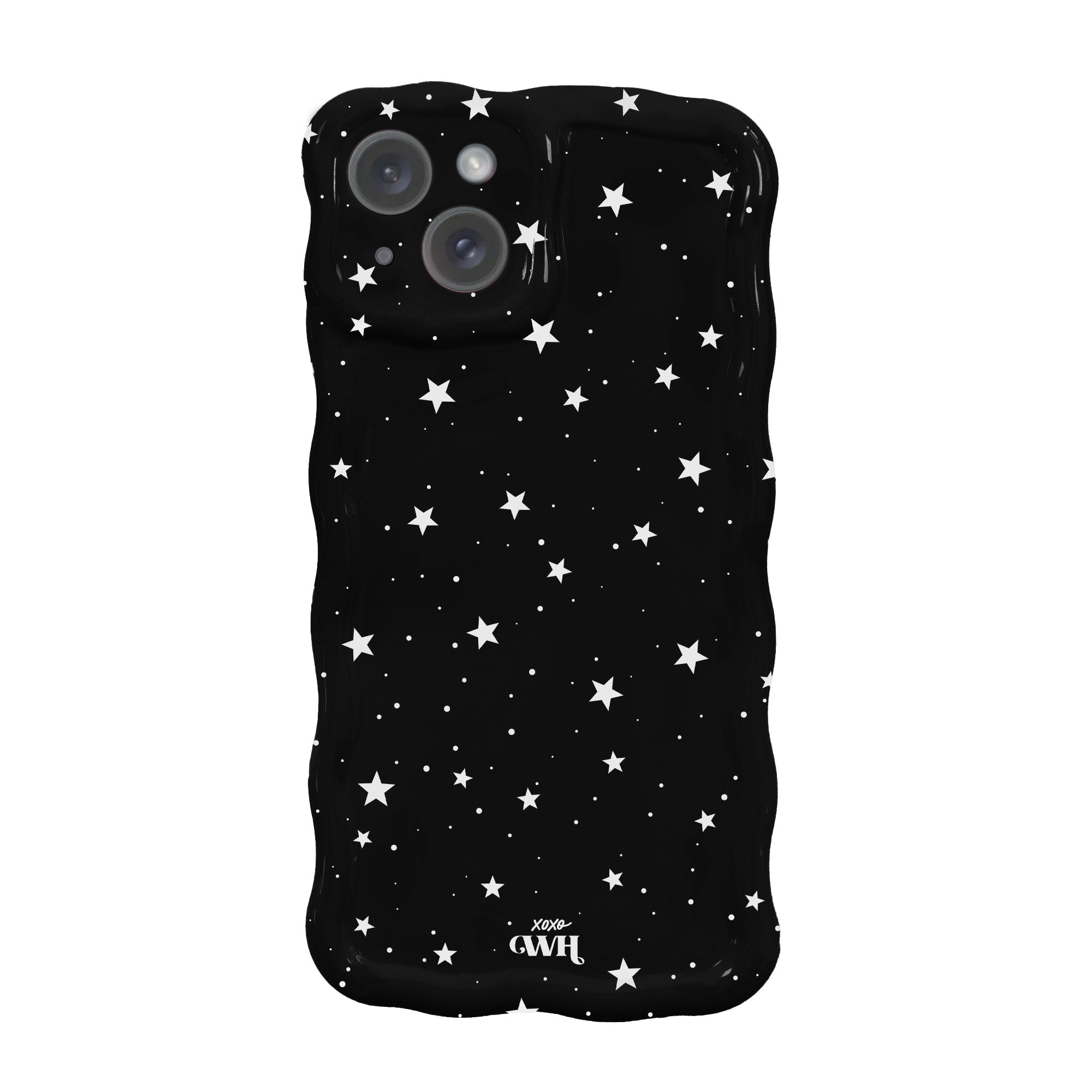 xoxo Wildhearts Glossy Wavy Case Midnight Romance - iPhone 13
