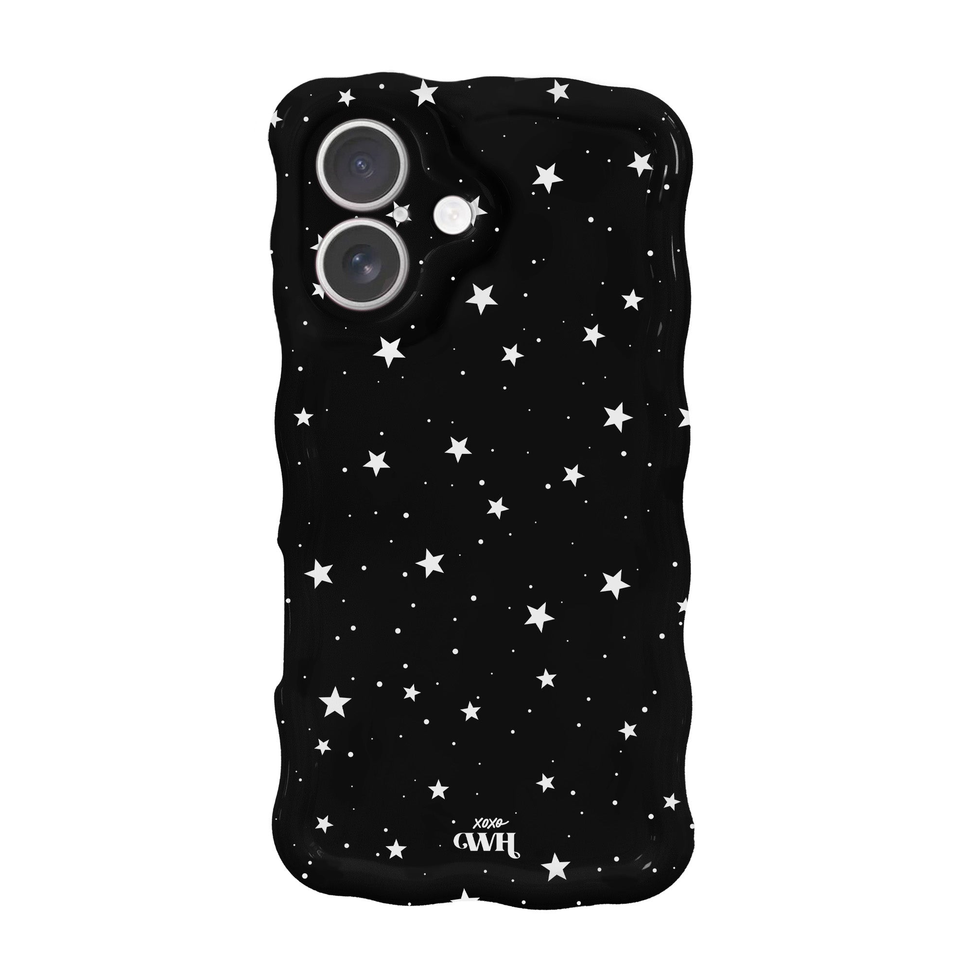 xoxo Wildhearts Glossy Wavy Case Midnight Romance - iPhone 16