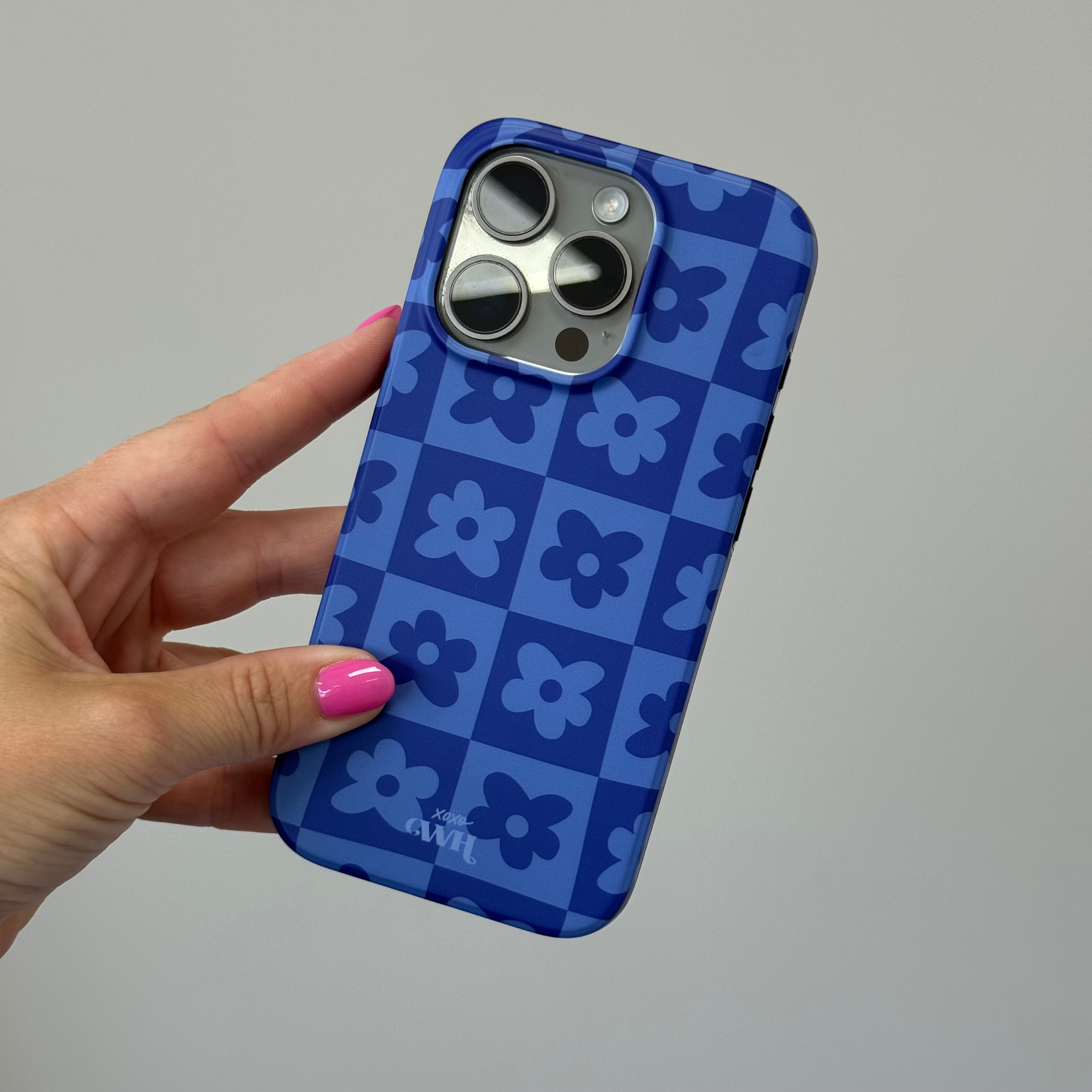 xoxo Wildhearts - iPhone 16 Pro Max - Denim Blossom - MagSafe Case