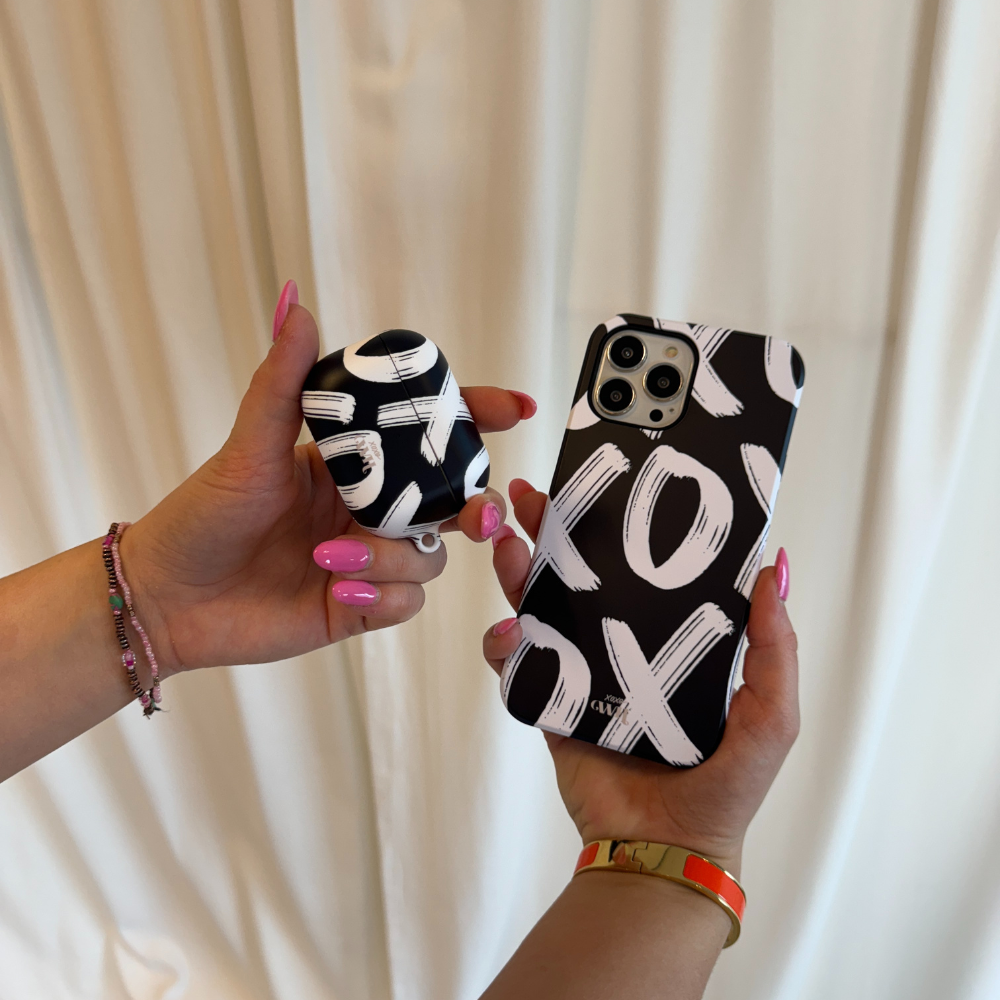 xoxo Wildhearts - AirPods 1 & 2 - Can't Talk Now Black