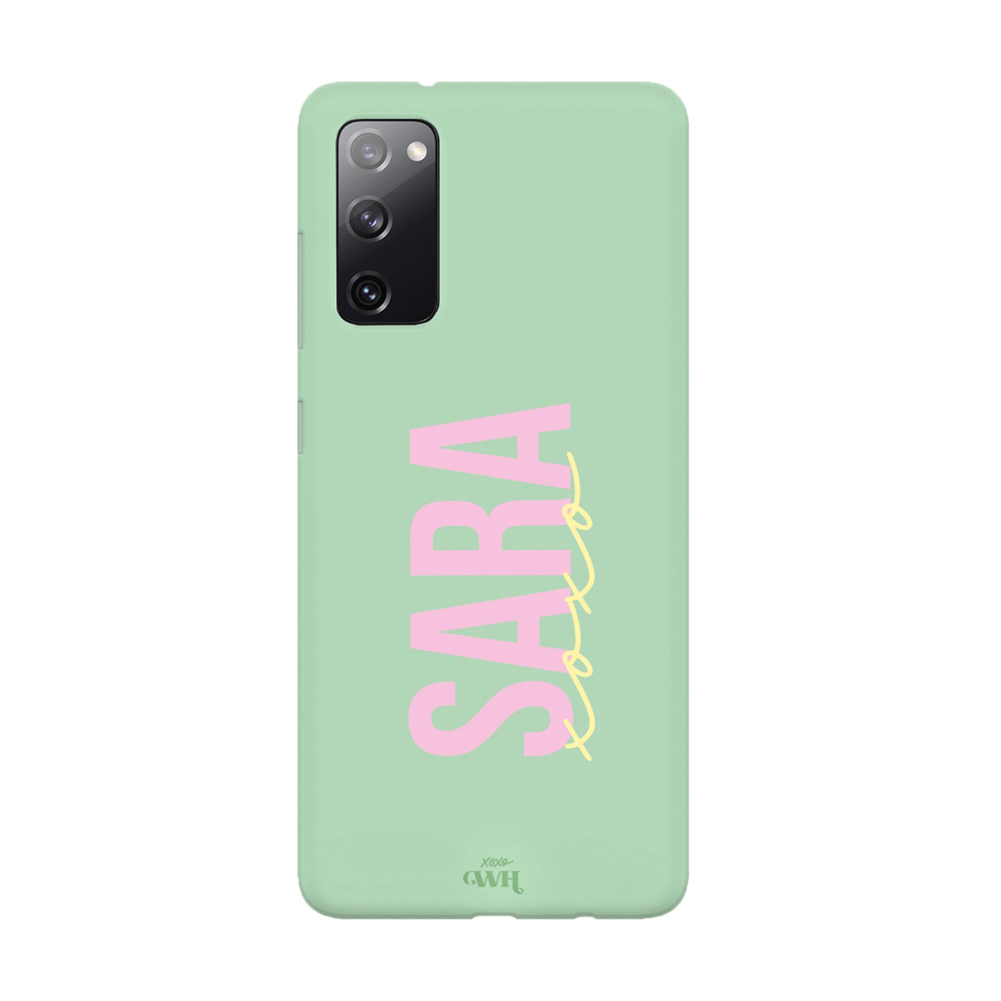 xoxo Wildhearts Samsung S20 Green - Personalized Colour Case