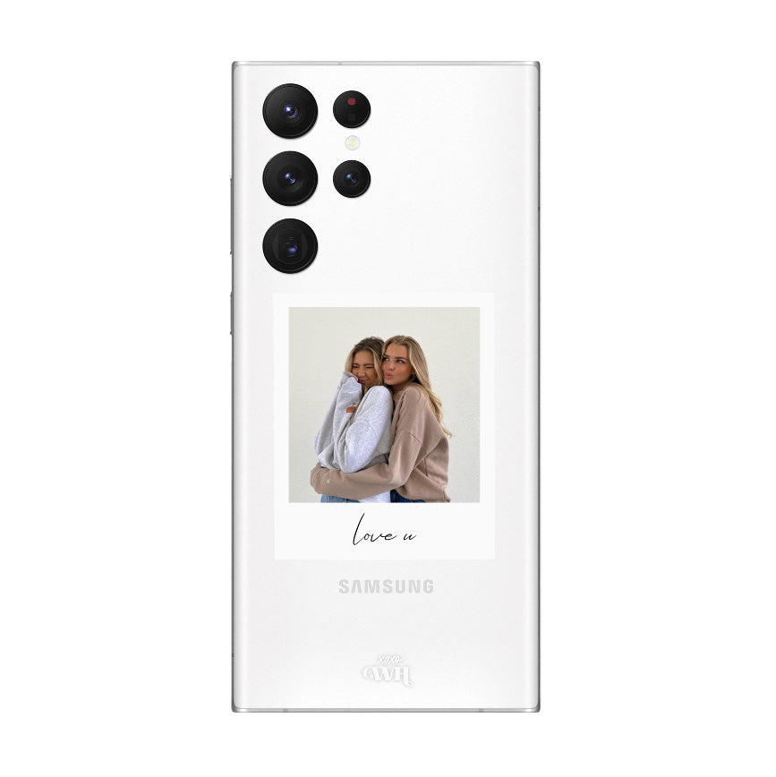 xoxo Wildhearts - Samsung S22 Ultra - Personalized Polaroids Case