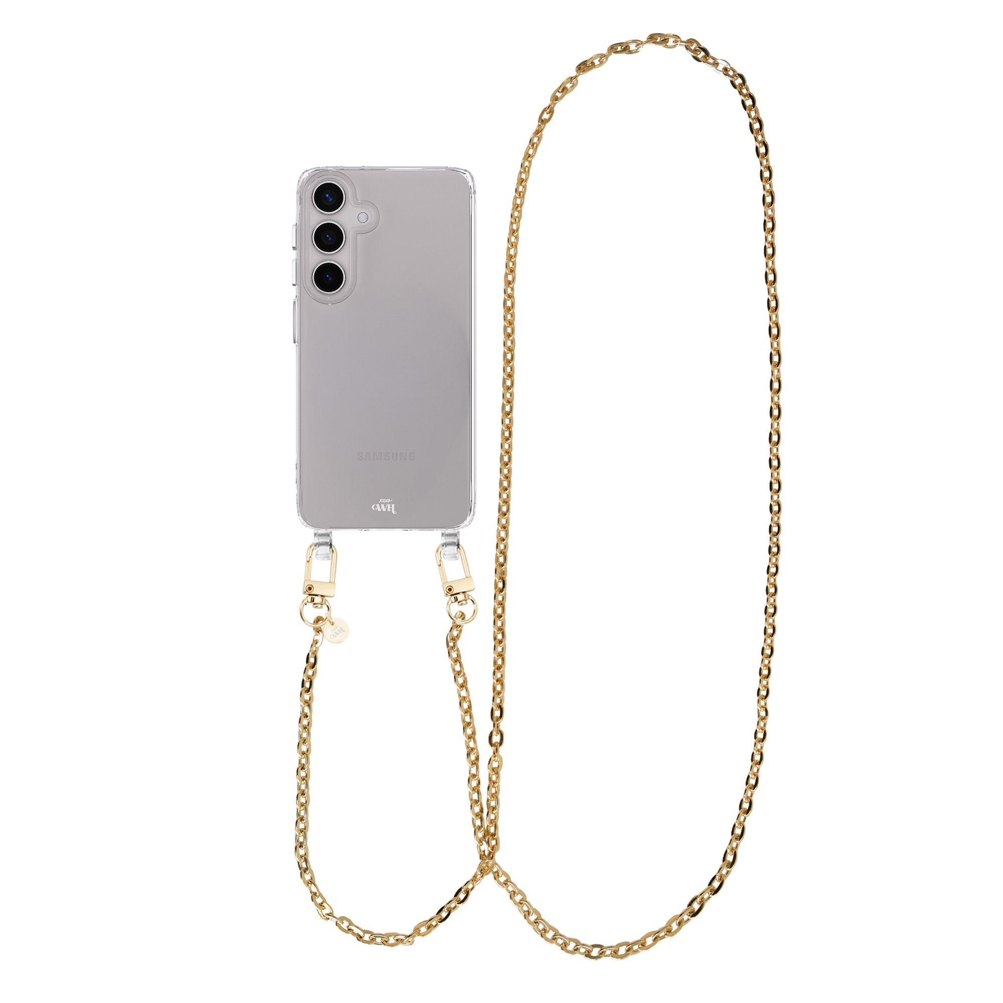 xoxo Wildhearts Samsung Galaxy S23 - Dreamy Transparant Cord Case - Long Cord