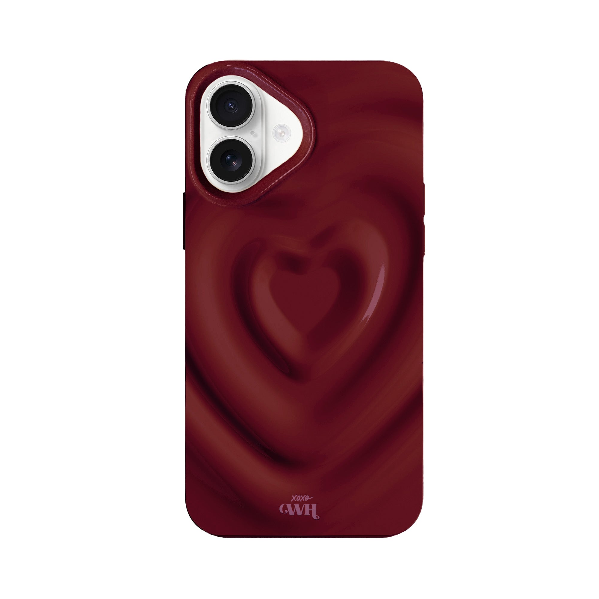 xoxo Wildhearts - Biggest Love Burgundy - iPhone 16