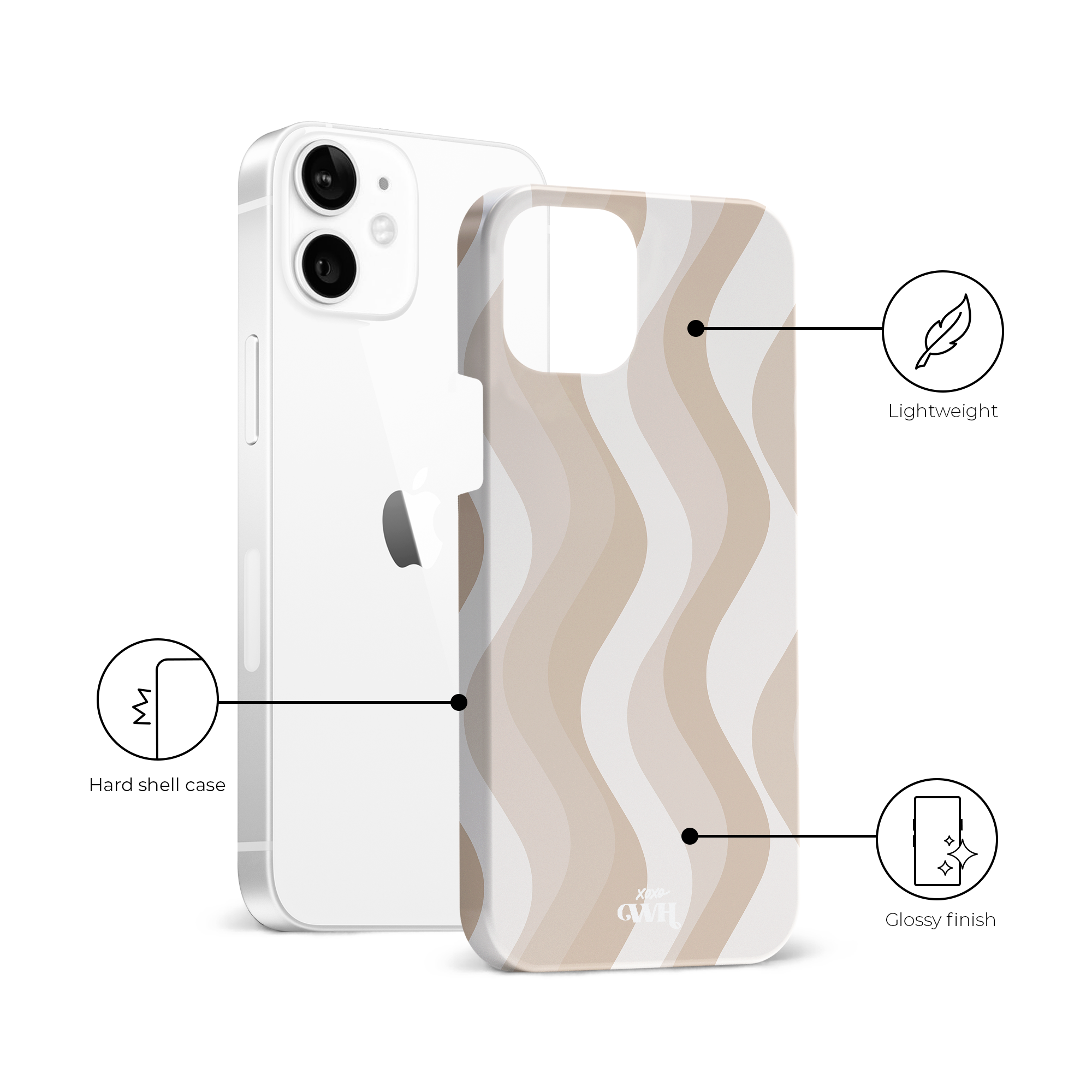 xoxo Wildhearts - Minimal Nude - iPhone 12