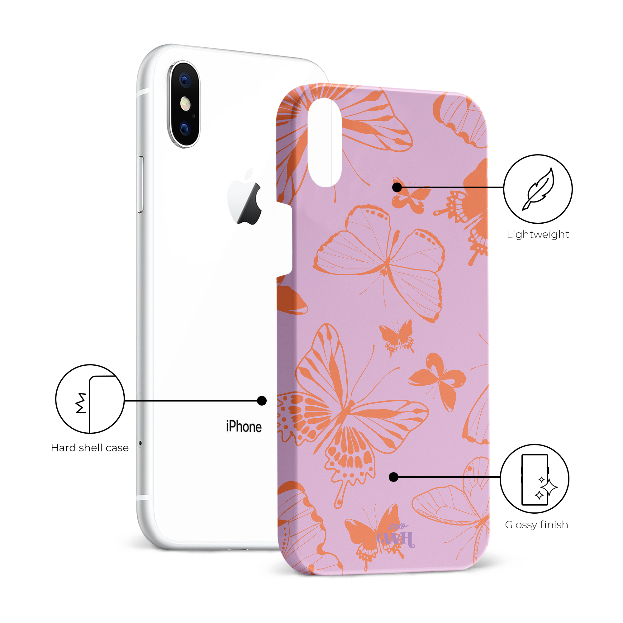 xoxo Wildhearts - Give Me Butterflies - iPhone X/XS