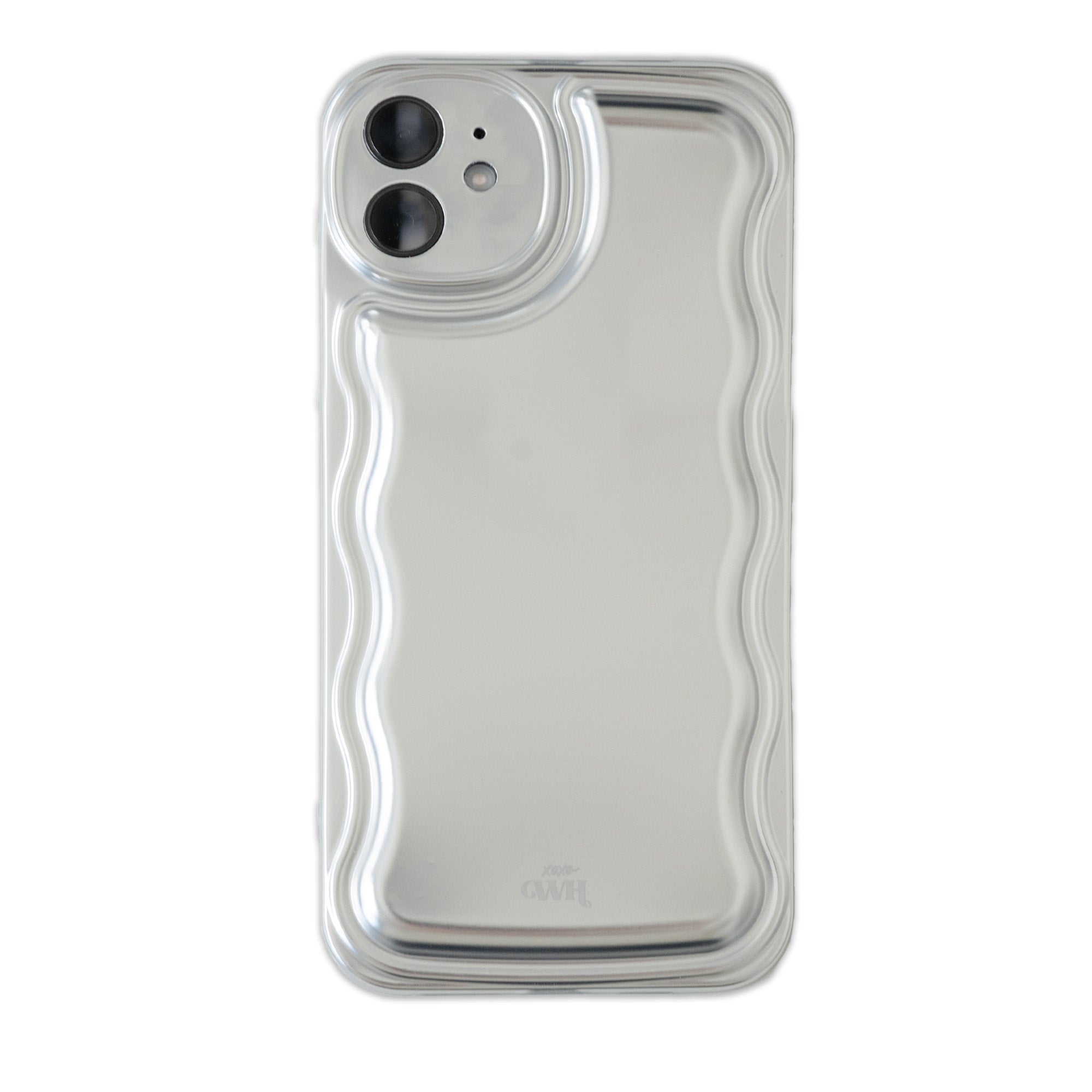 xoxo Wildhearts - Wavy case Silver - iPhone 11