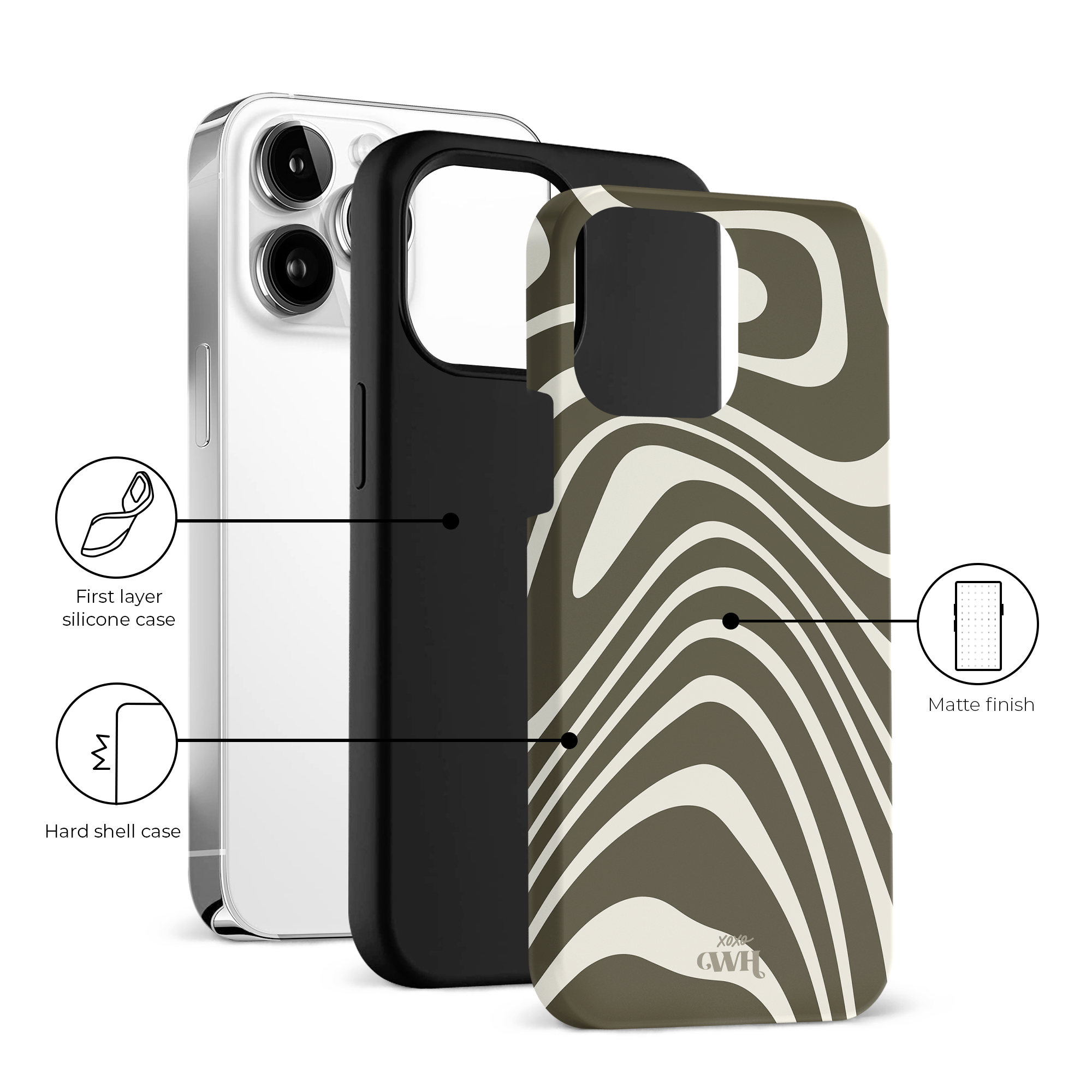 xoxo Wildhearts Boogie Wonderland Green - iPhone 15 Pro